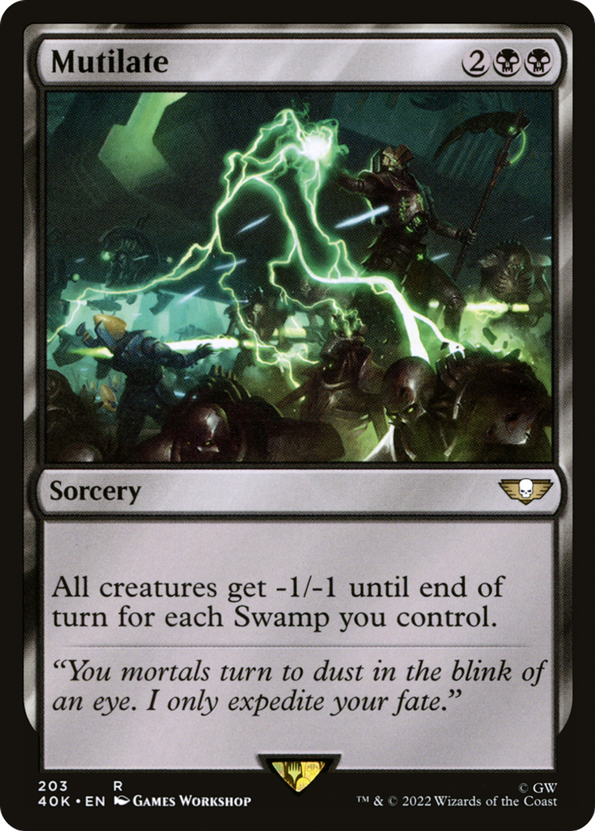 Mutilation — Warhammer 40,000 Commander — Magic: The Gathering