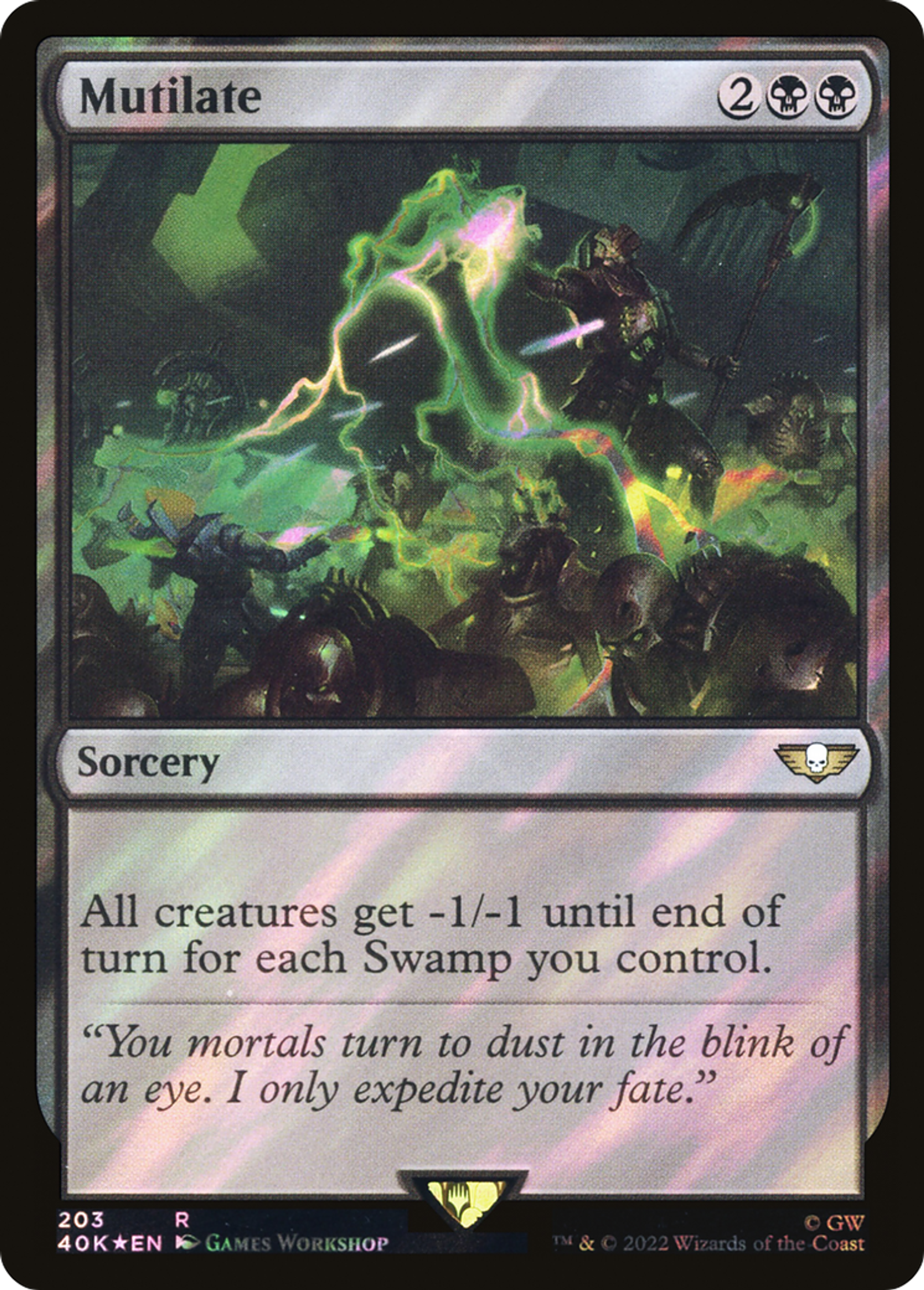 Mutilation — Warhammer 40,000 Commander — Magic: The Gathering