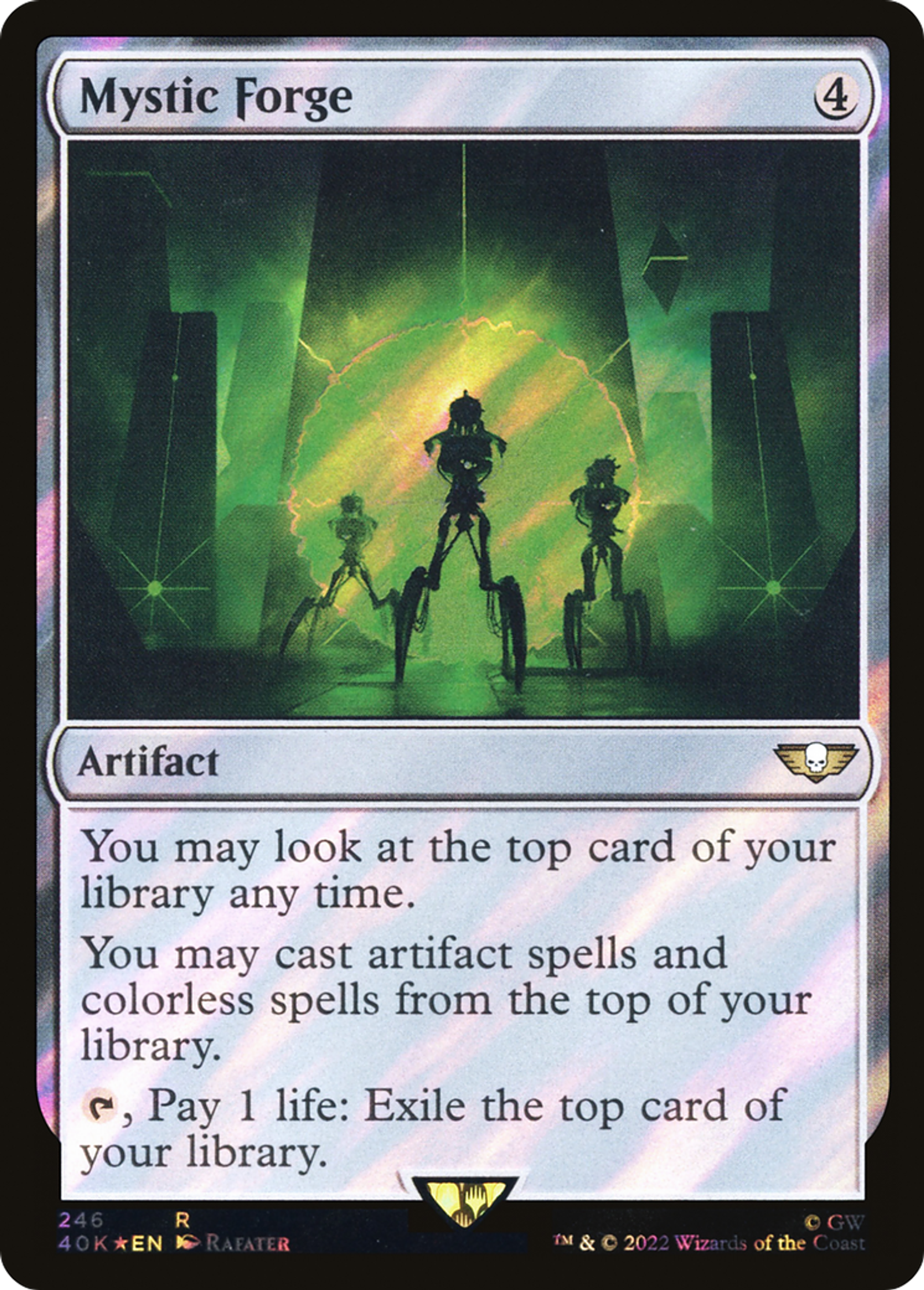 Forge mystique — Warhammer 40,000 Commander — Magic: The Gathering