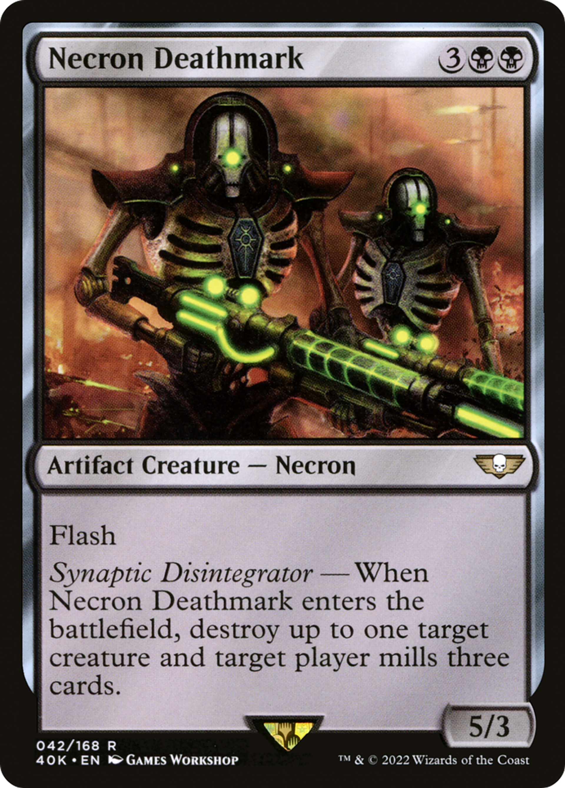 Necron Deathmark — Warhammer 40,000 Commander — Magic: The Gathering