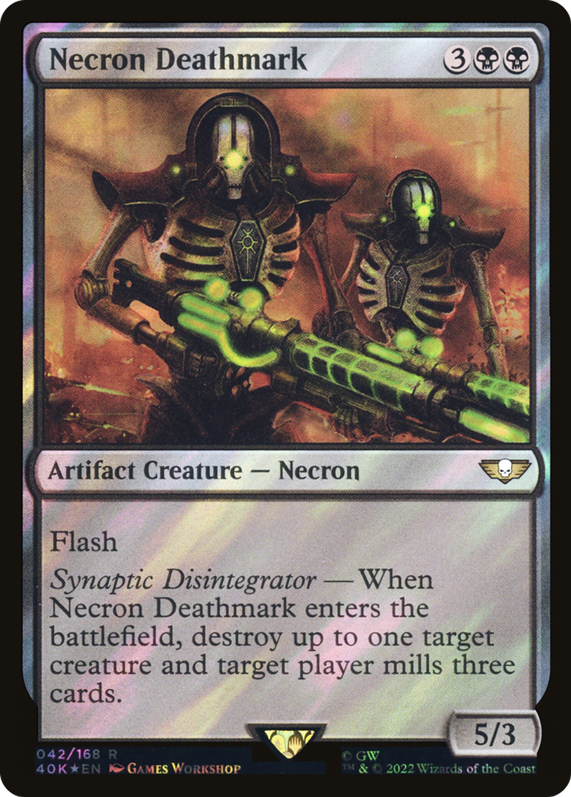 Necron Deathmark — Warhammer 40,000 Commander — Magic: The Gathering