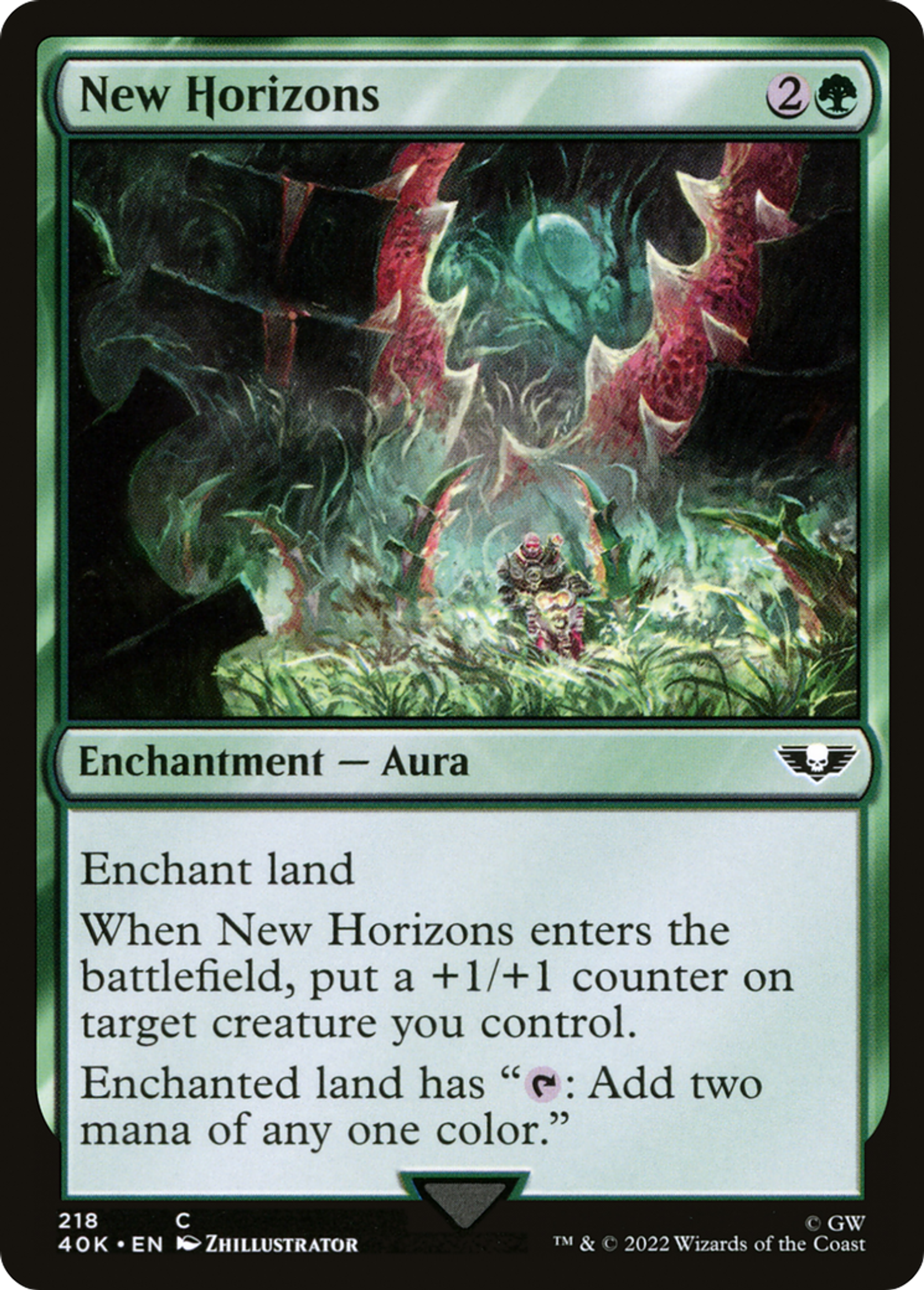 Nouveaux horizons — Warhammer 40,000 Commander — Magic: The Gathering
