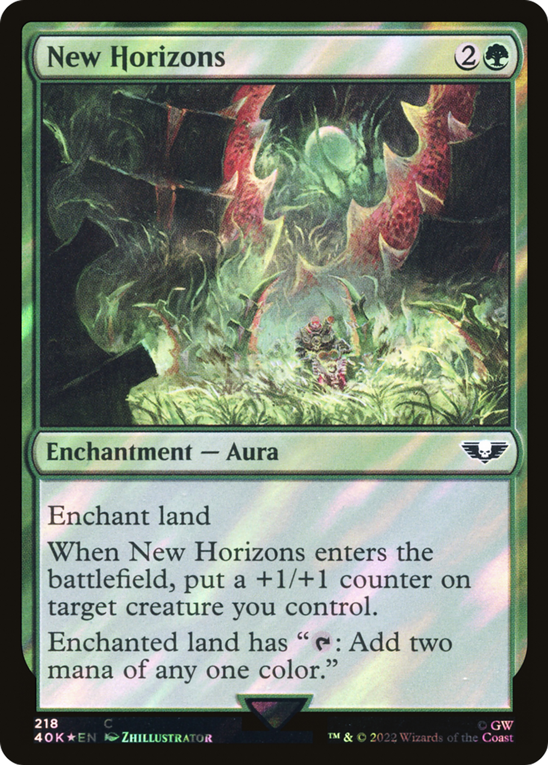 Nouveaux horizons — Warhammer 40,000 Commander — Magic: The Gathering
