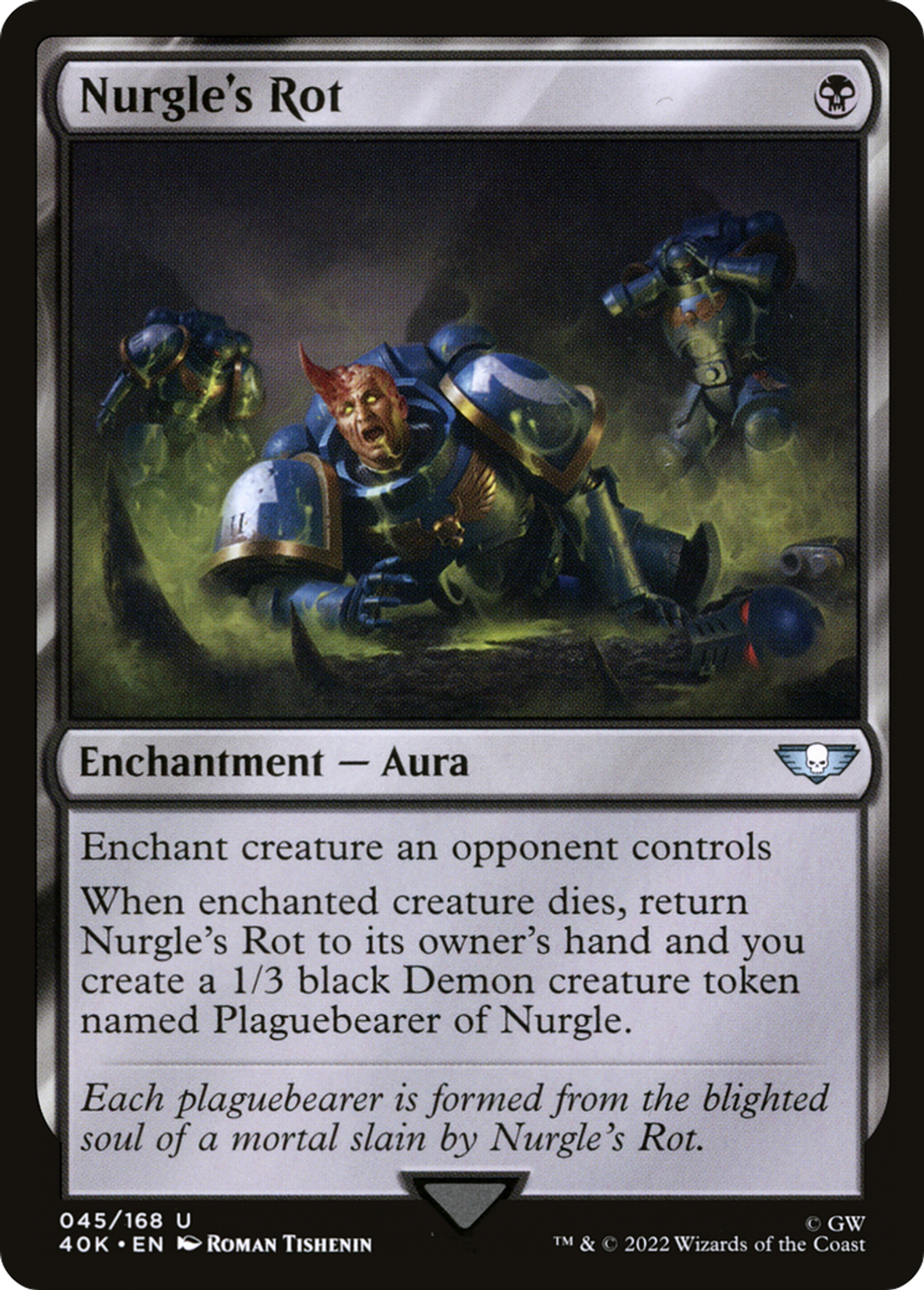 Gangrène de Nurgle — Warhammer 40,000 Commander — Magic: The Gathering