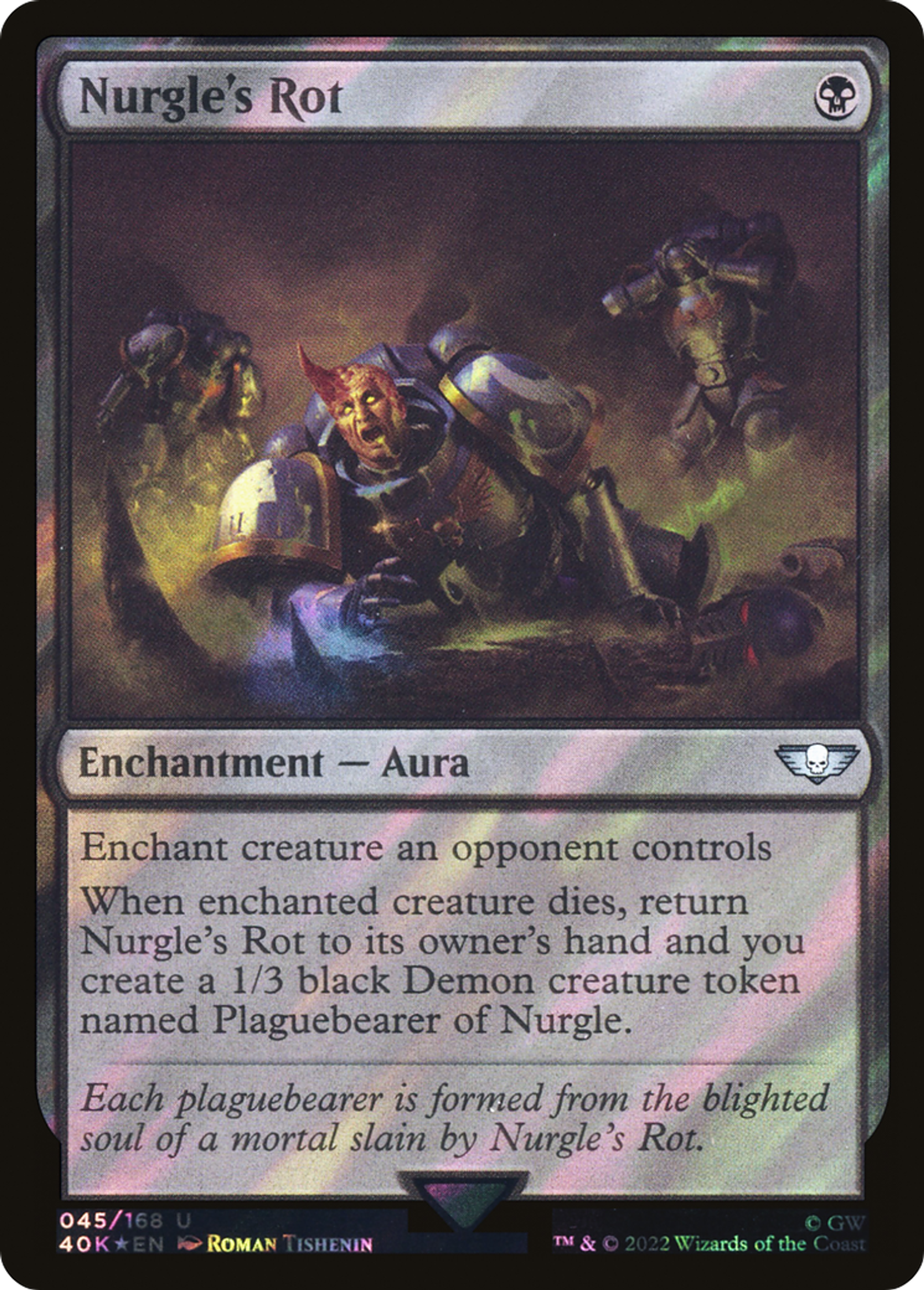 Nurgle's Rot — Warhammer 40,000 Commander — Magic: The Gathering
