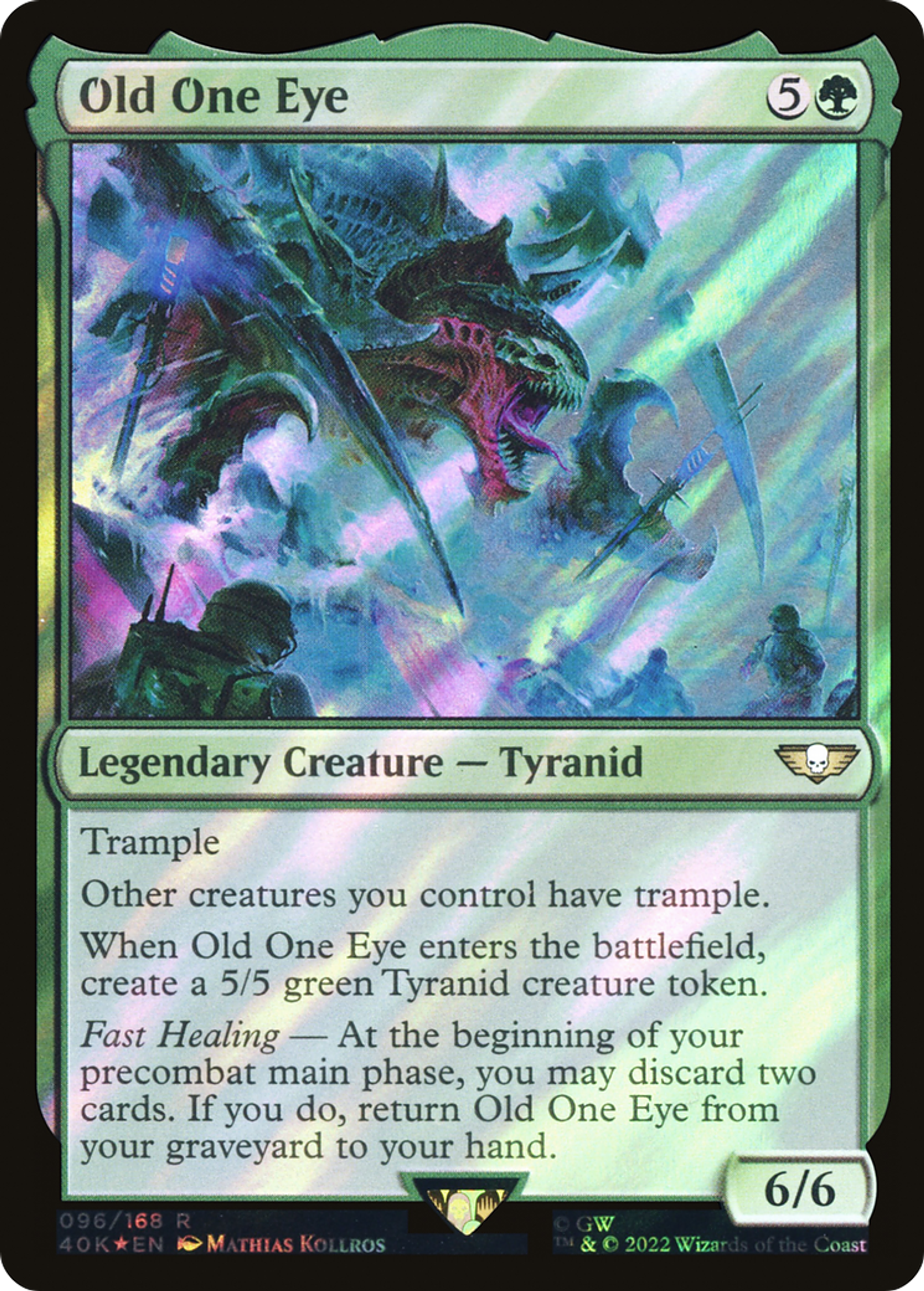 Old One Eye — Warhammer 40,000 Commander — Magic: The Gathering