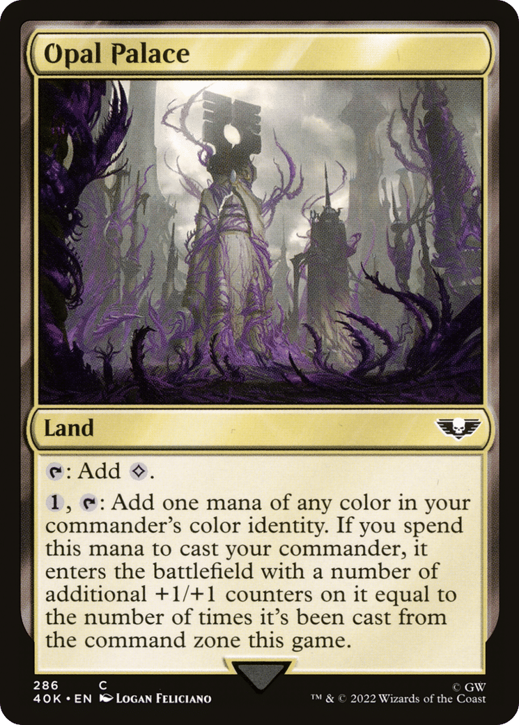 Opal Palace — Warhammer 40,000 Commander — Magic: The Gathering