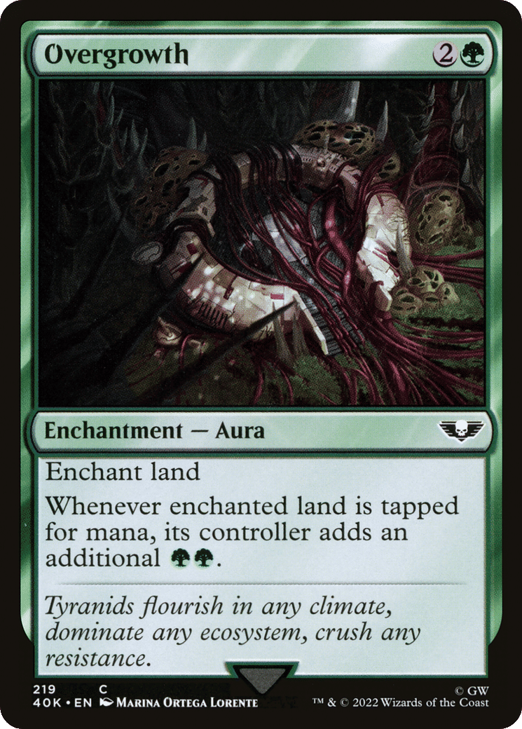 Overgrowth — Warhammer 40,000 Commander — Magic: The Gathering