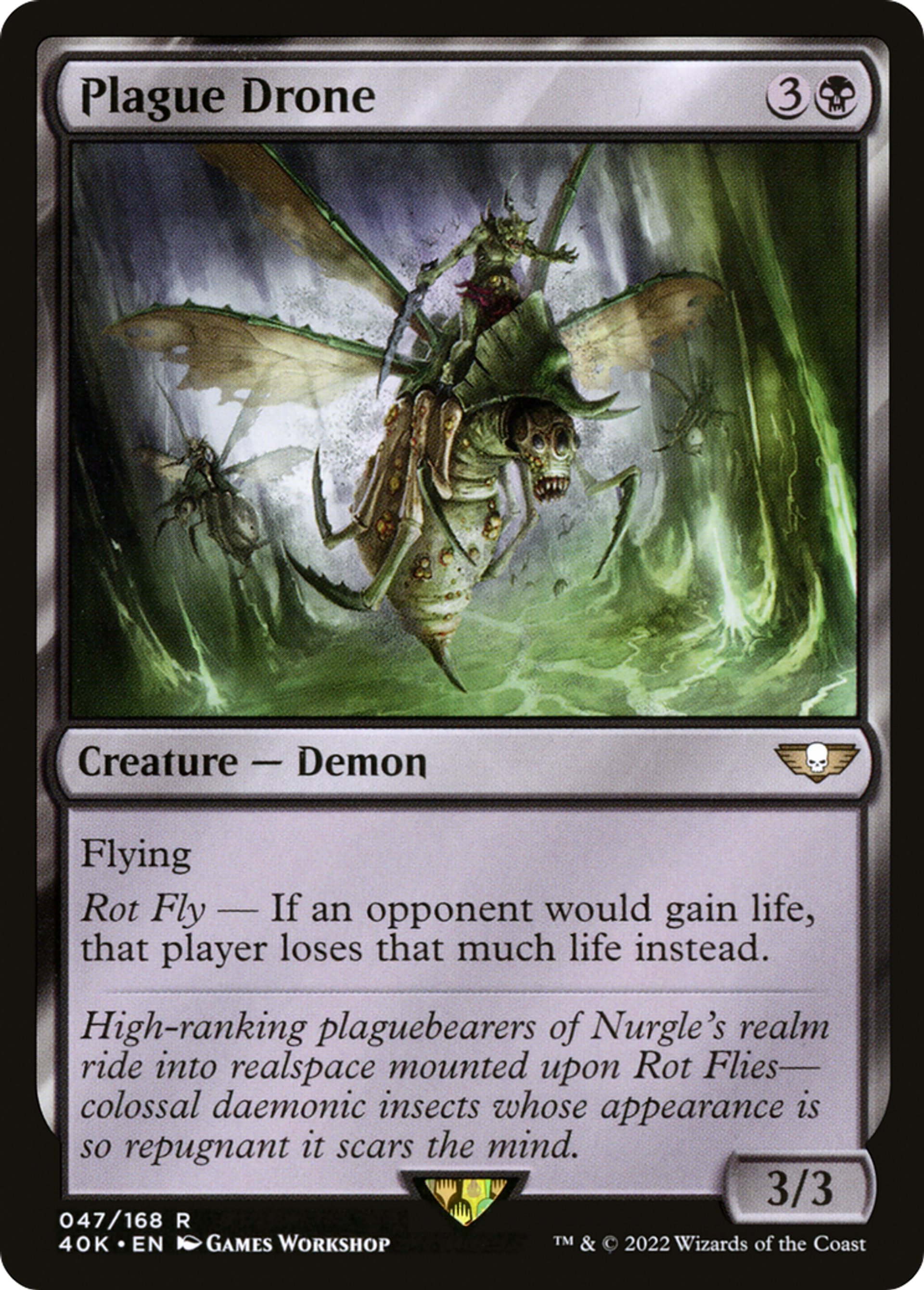 Plague Drone — Warhammer 40,000 Commander — Magic: The Gathering