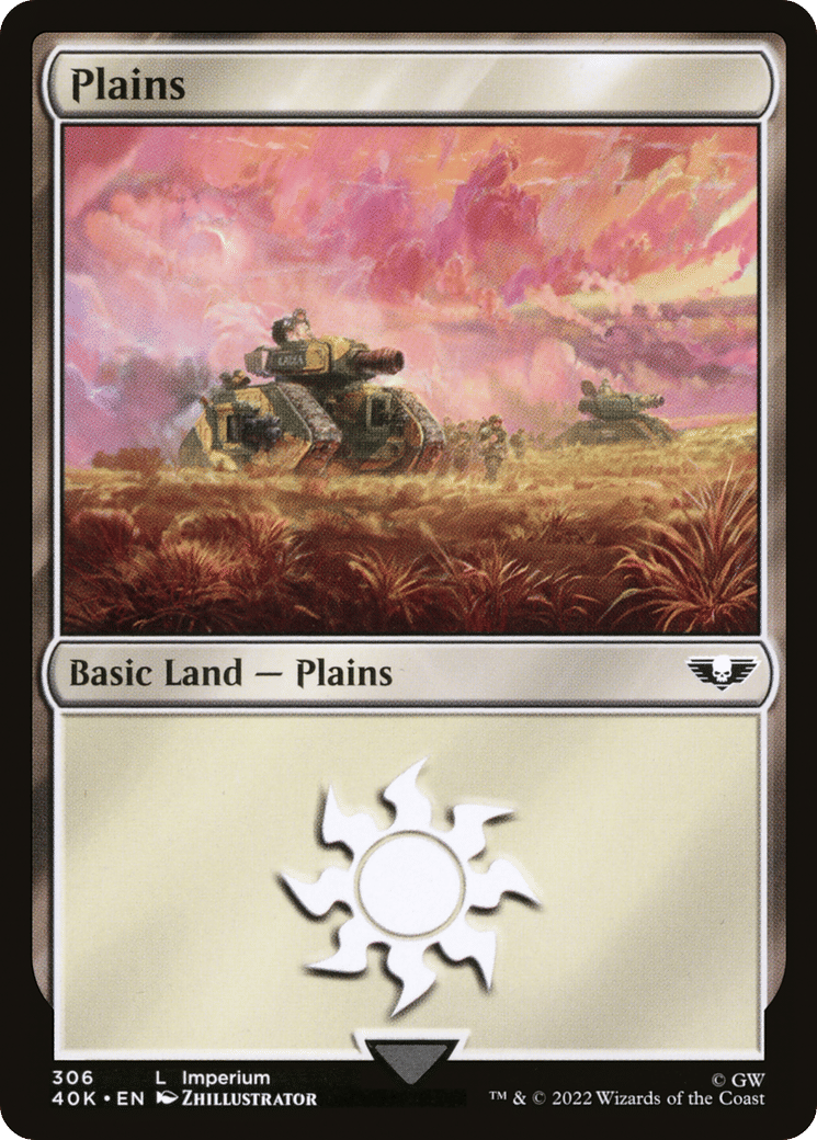 Plains — Warhammer 40,000 Commander — Magic: The Gathering
