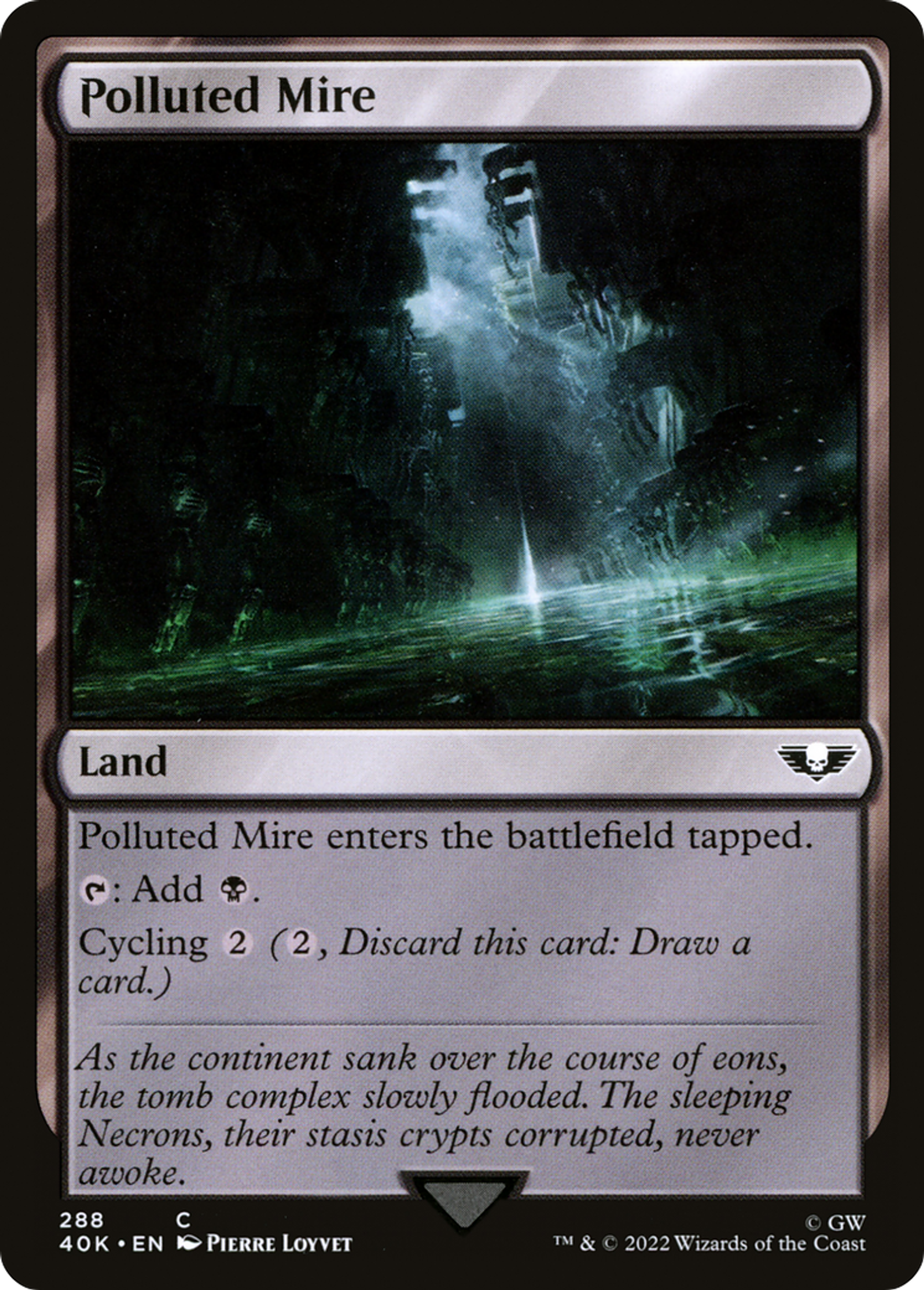 Fondrière polluée — Warhammer 40,000 Commander — Magic: The Gathering