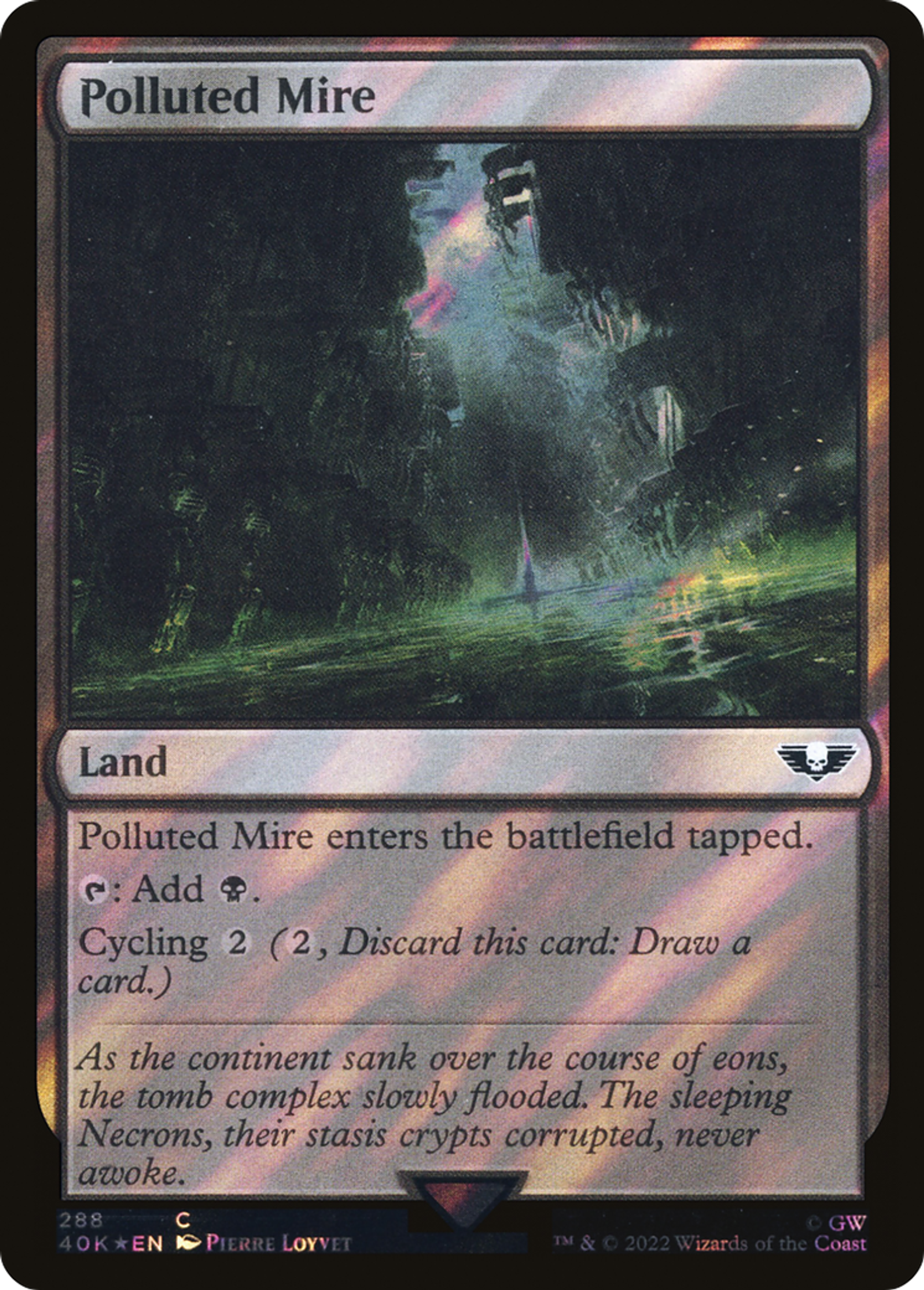 Fondrière polluée — Warhammer 40,000 Commander — Magic: The Gathering