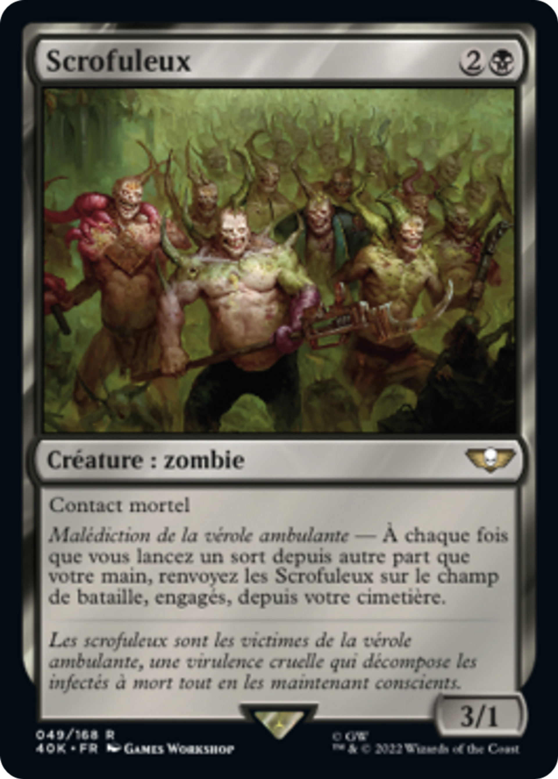 Scrofuleux — Warhammer 40,000 Commander — Magic: The Gathering