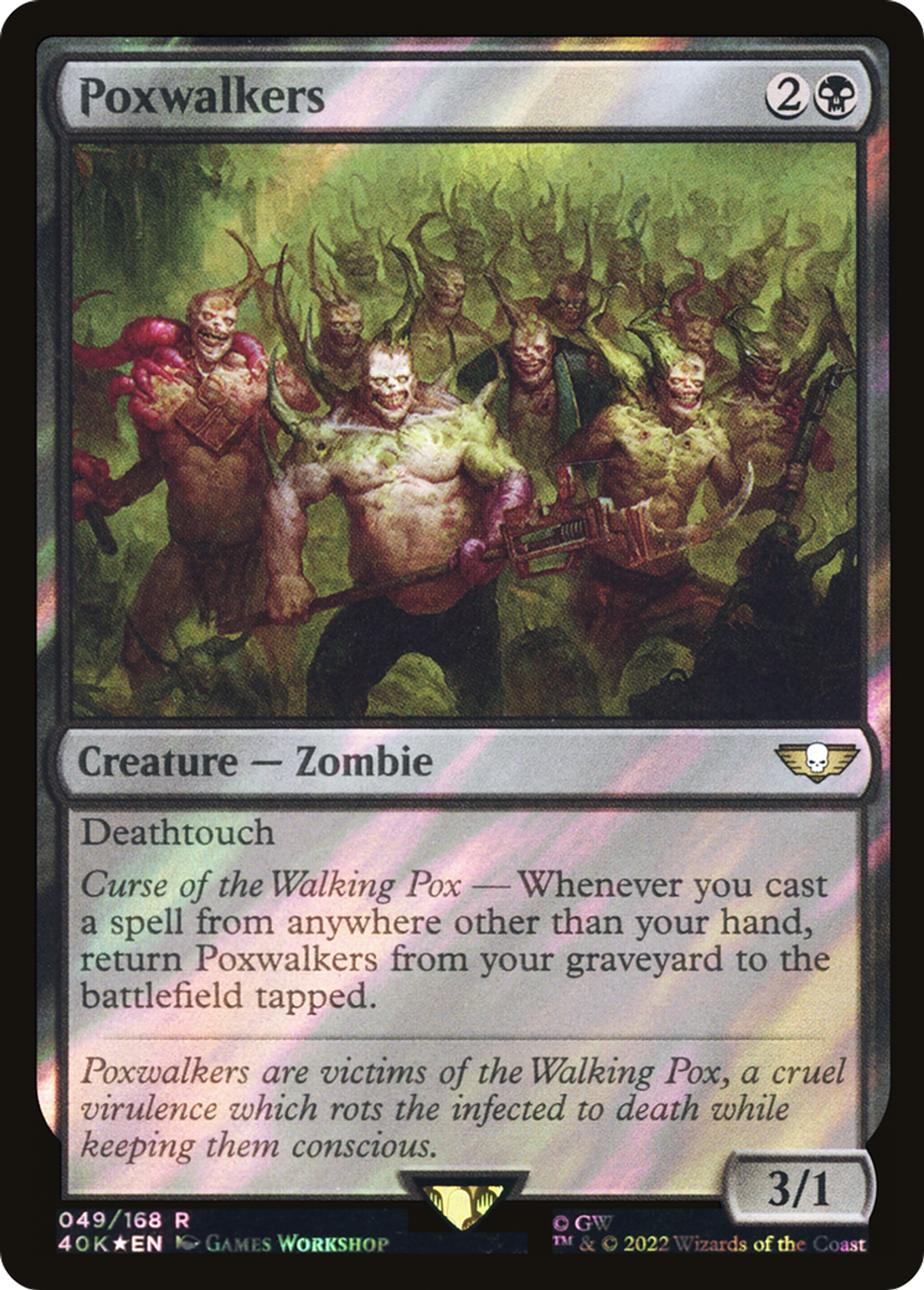 Poxwalkers — Warhammer 40,000 Commander — Magic: The Gathering