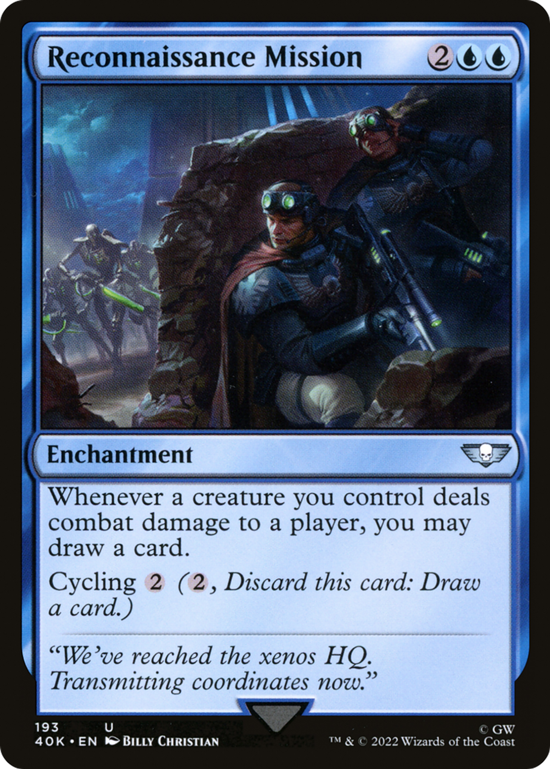 Reconnaissance Mission — Warhammer 40,000 Commander — Magic: The Gathering