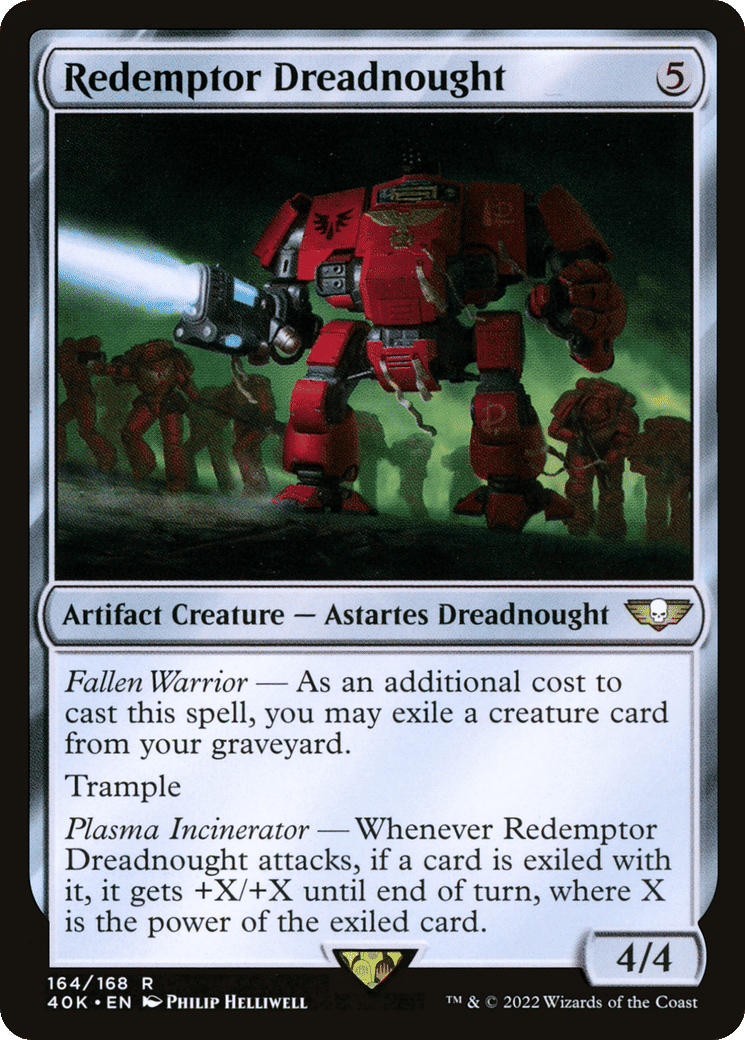 Redemptor Dreadnought — Warhammer 40,000 Commander — Magic: The Gathering