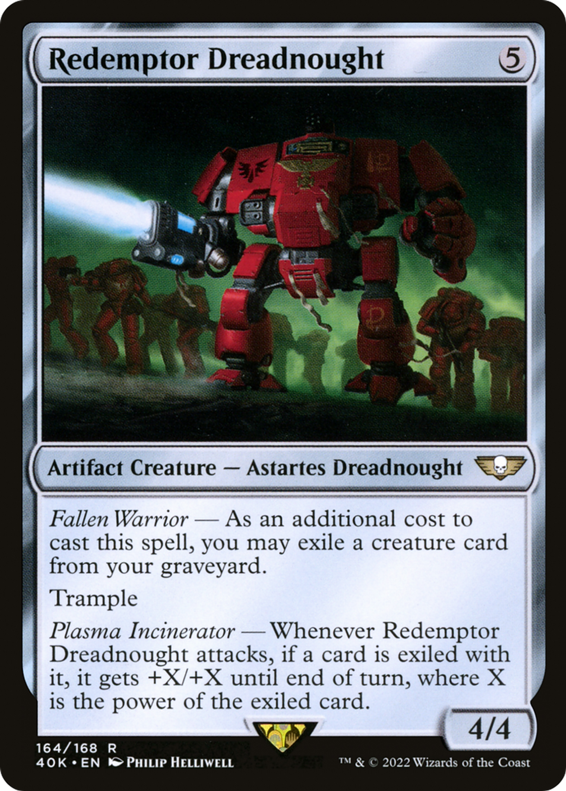 Redemptor Dreadnought — Warhammer 40,000 Commander — Magic: The Gathering