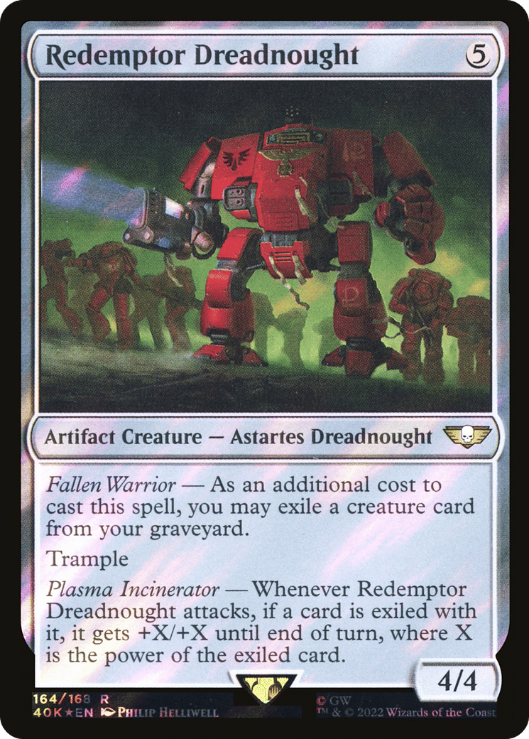 Redemptor Dreadnought — Warhammer 40,000 Commander — Magic: The Gathering