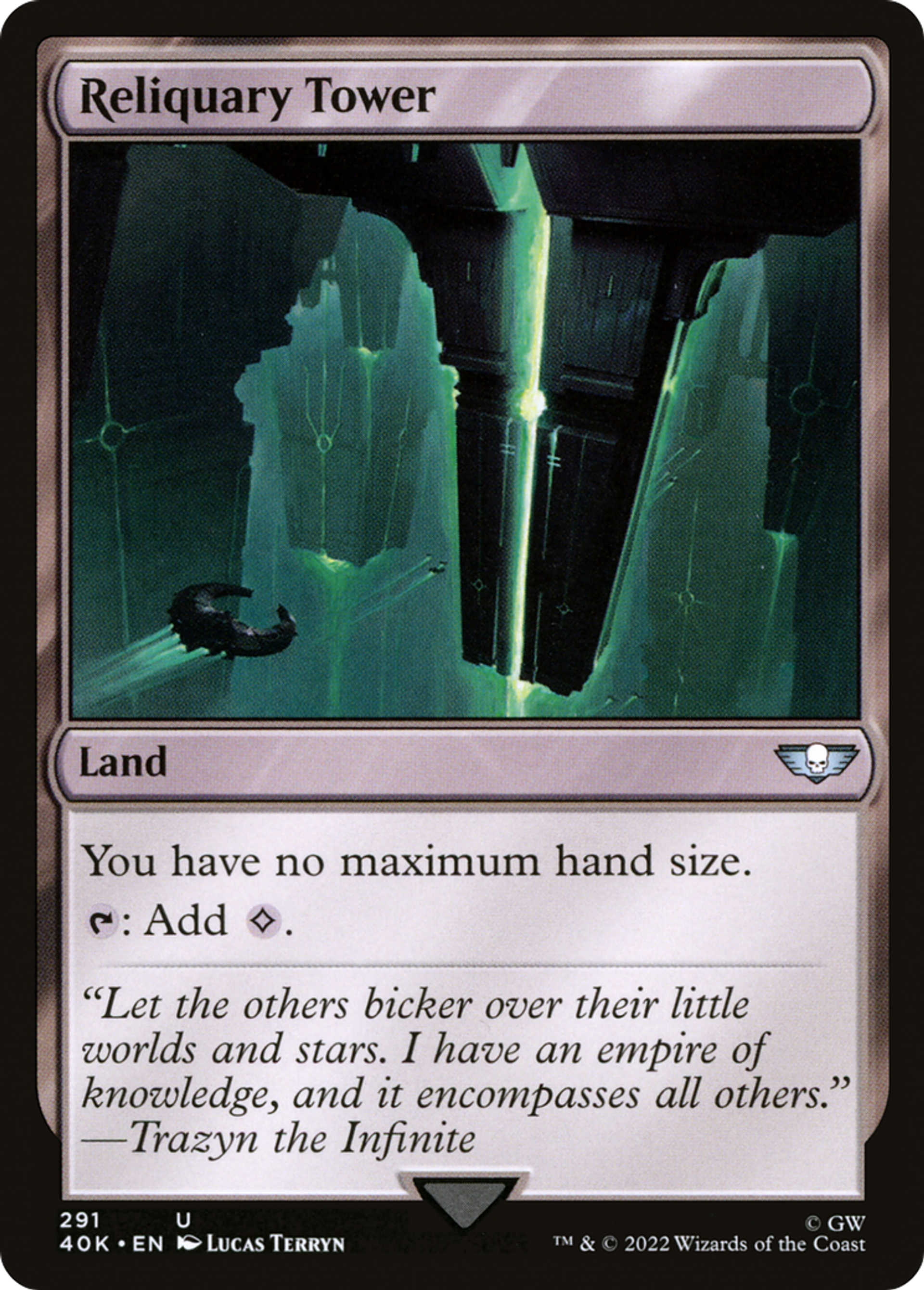 Tour du Reliquaire — Warhammer 40,000 Commander — Magic: The Gathering