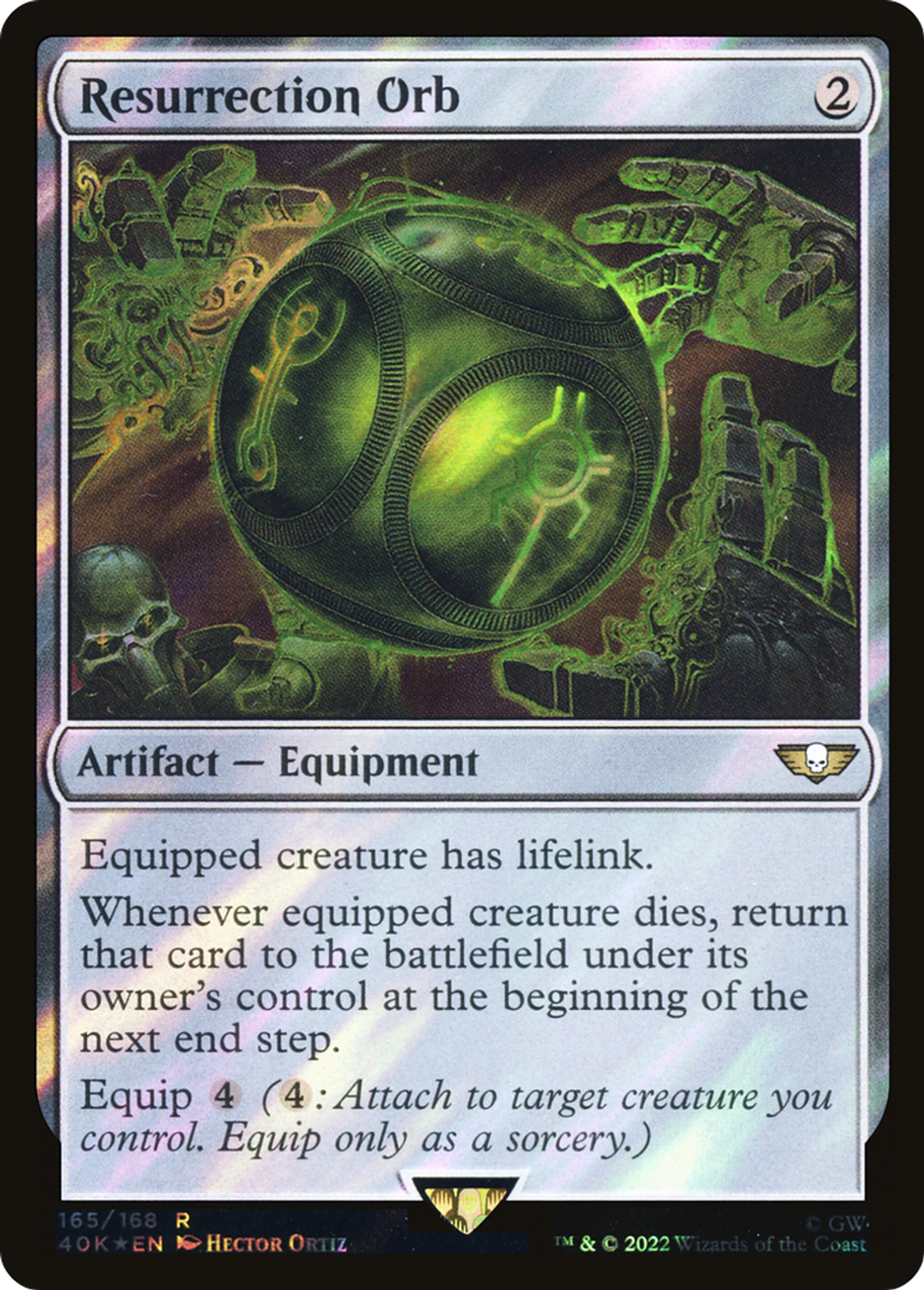 Resurrection Orb — Warhammer 40,000 Commander — Magic: The Gathering