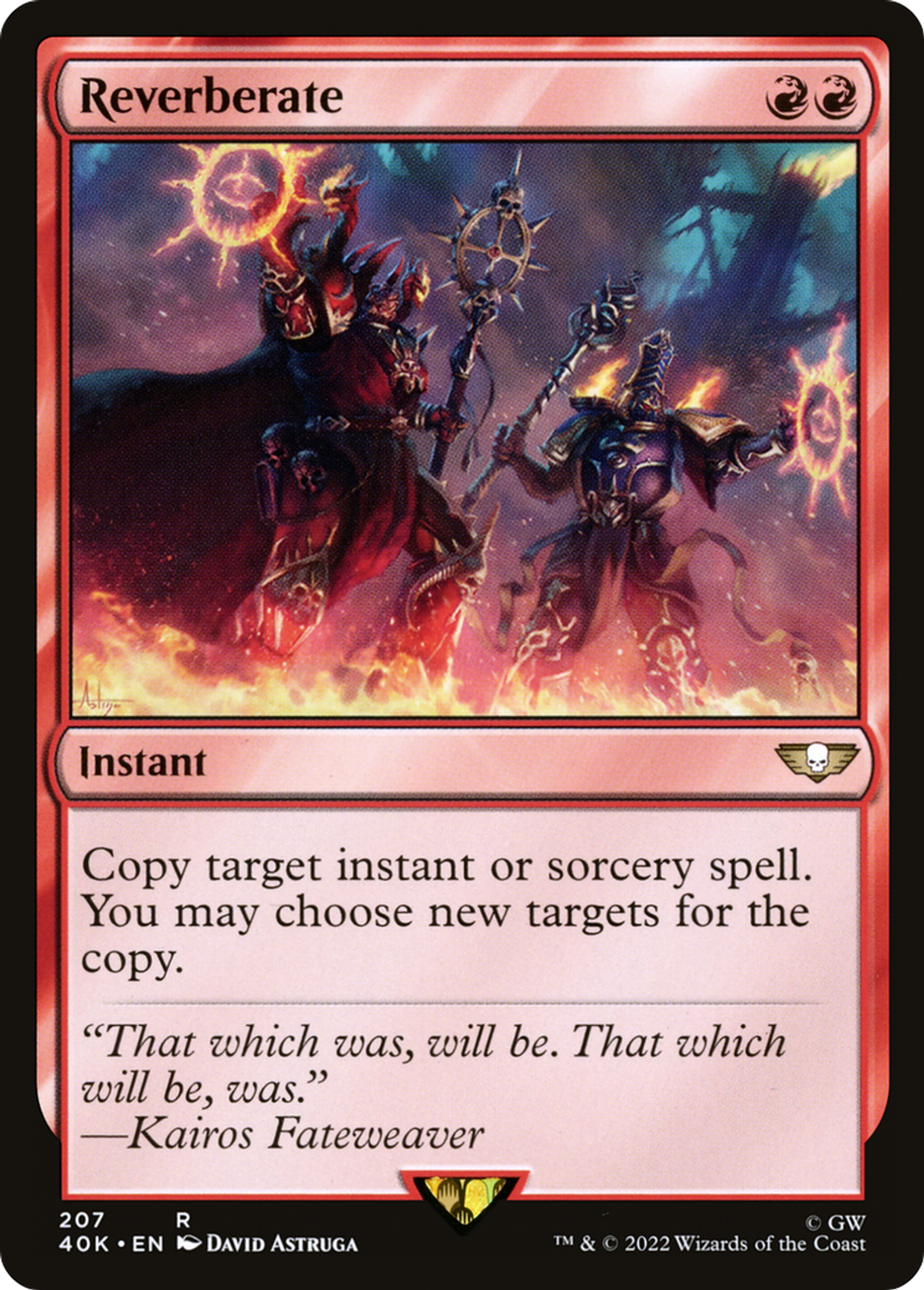 Réverbérer — Warhammer 40,000 Commander — Magic: The Gathering