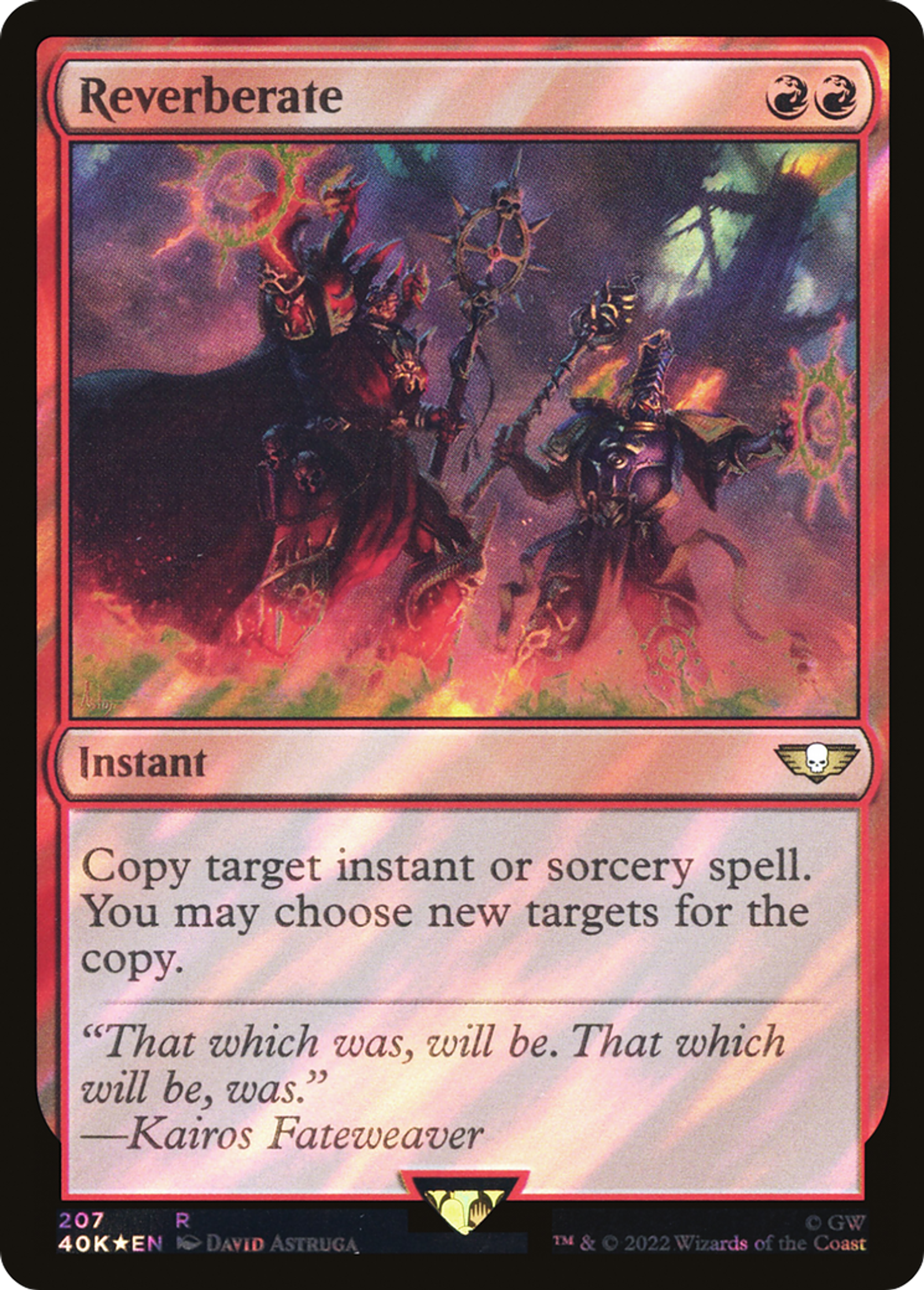 Réverbérer — Warhammer 40,000 Commander — Magic: The Gathering
