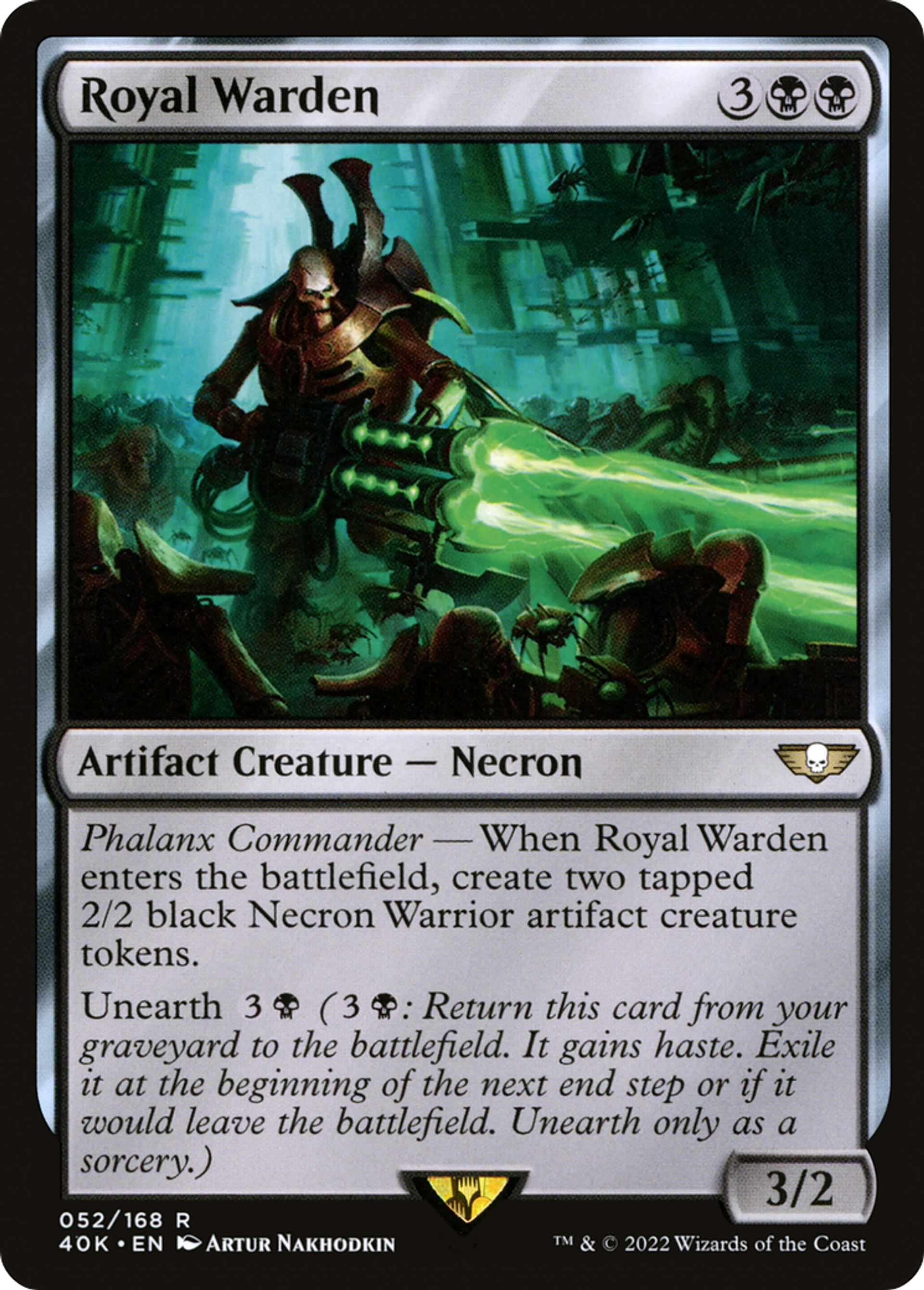 Royal Warden — Warhammer 40,000 Commander — Magic: The Gathering