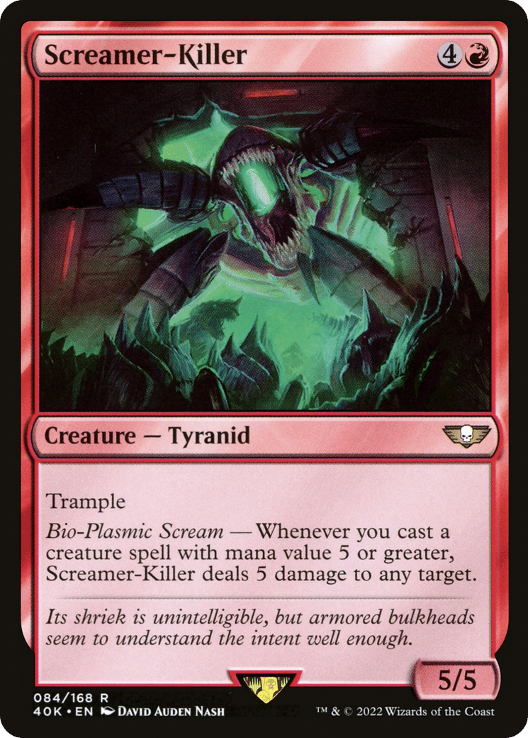 Screamer-Killer — Warhammer 40,000 Commander — Magic: The Gathering