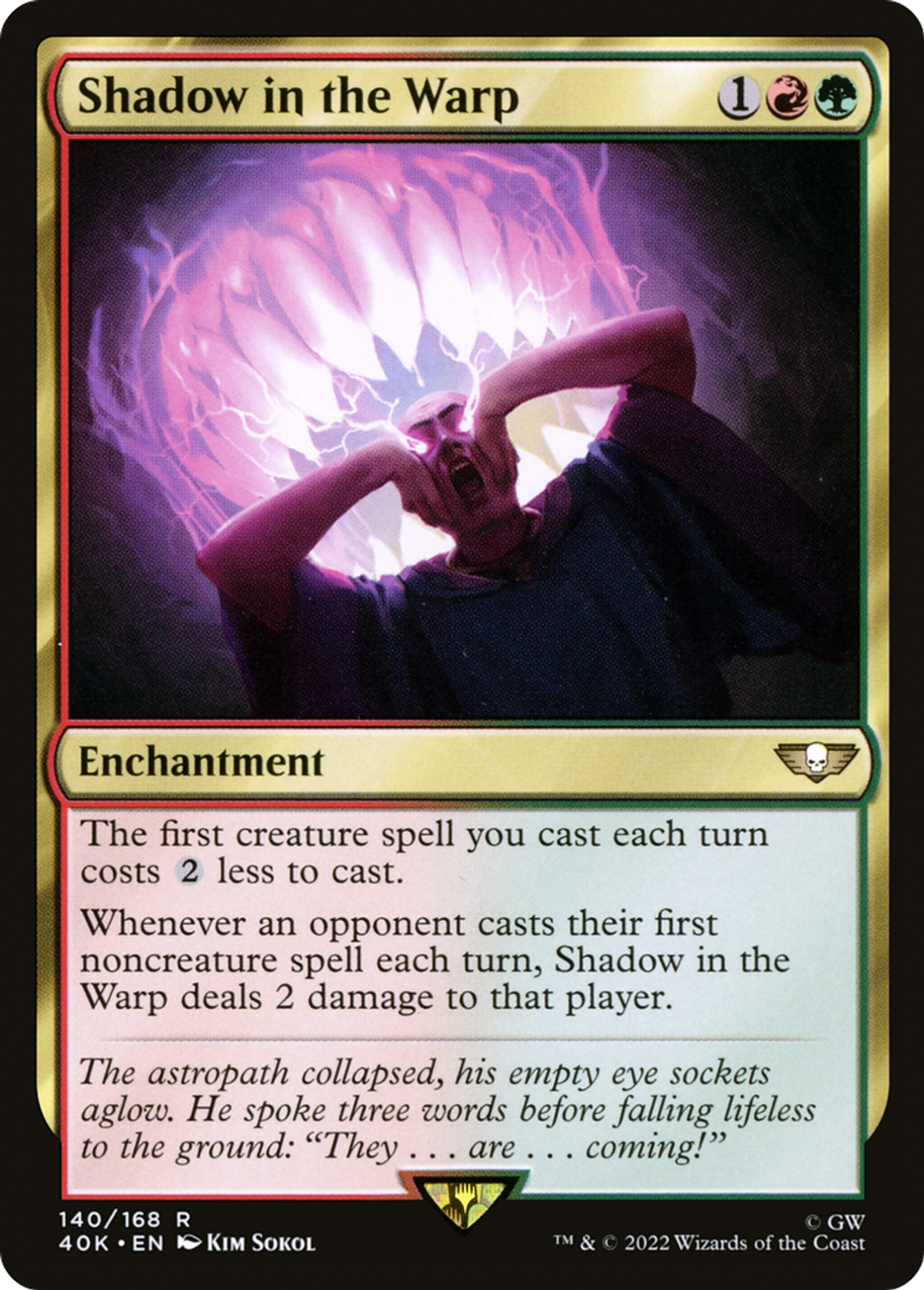 Shadow in the Warp — Warhammer 40,000 Commander — Magic: The Gathering
