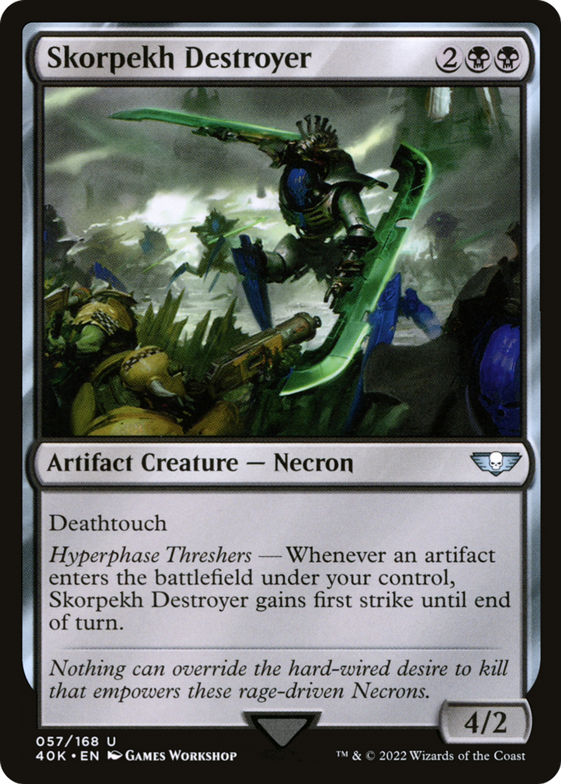 Skorpekh Destroyer — Warhammer 40,000 Commander — Magic: The Gathering
