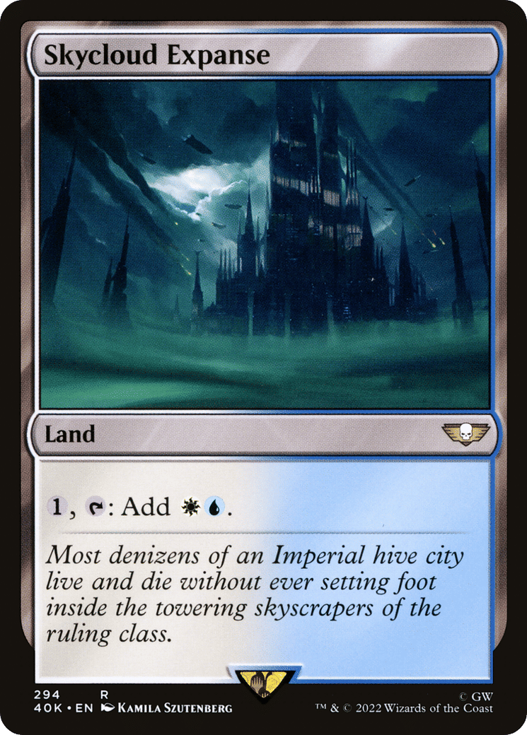 Skycloud Expanse — Warhammer 40,000 Commander — Magic: The Gathering