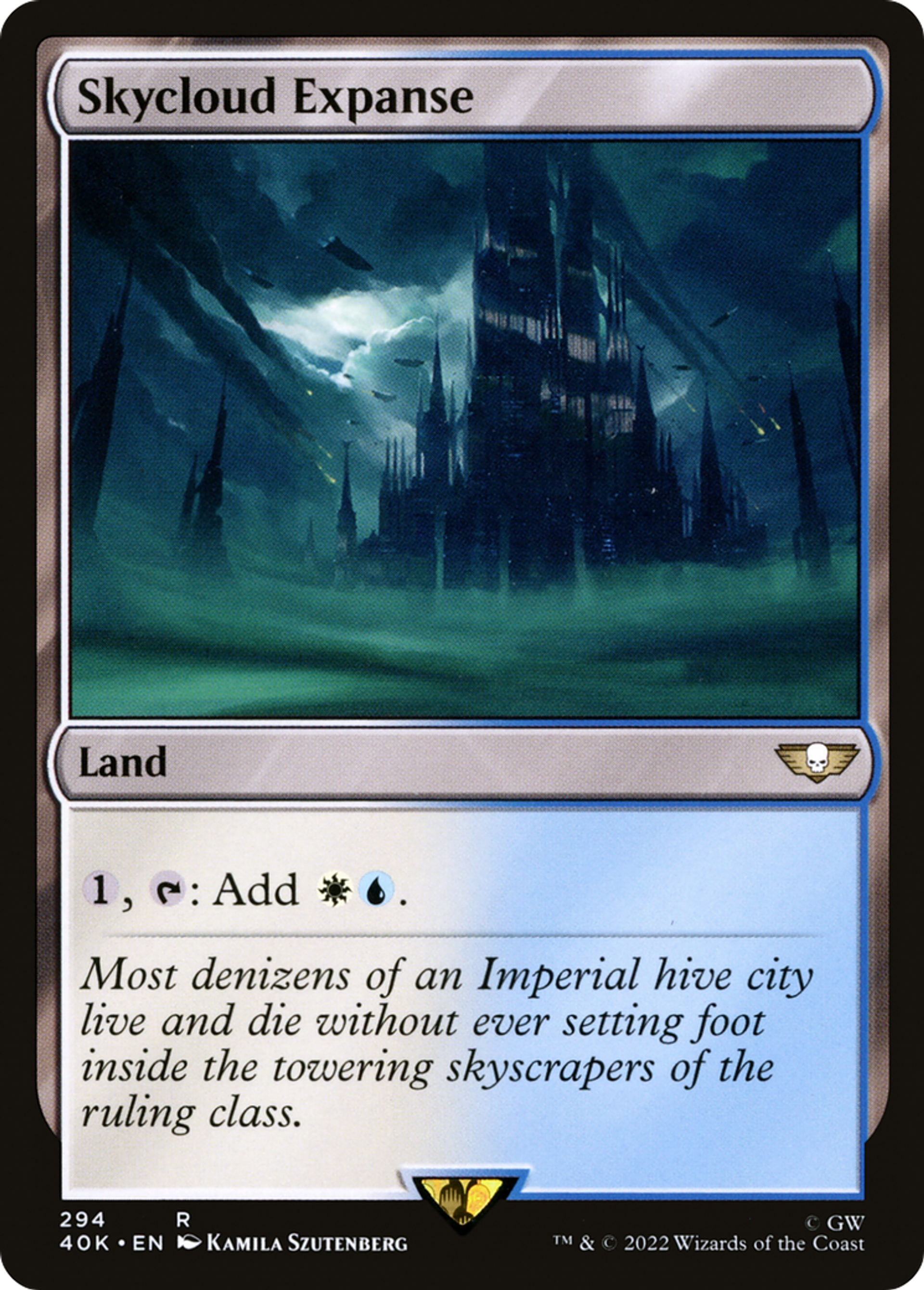 Immensité de Cielcouvert — Warhammer 40,000 Commander — Magic: The Gathering