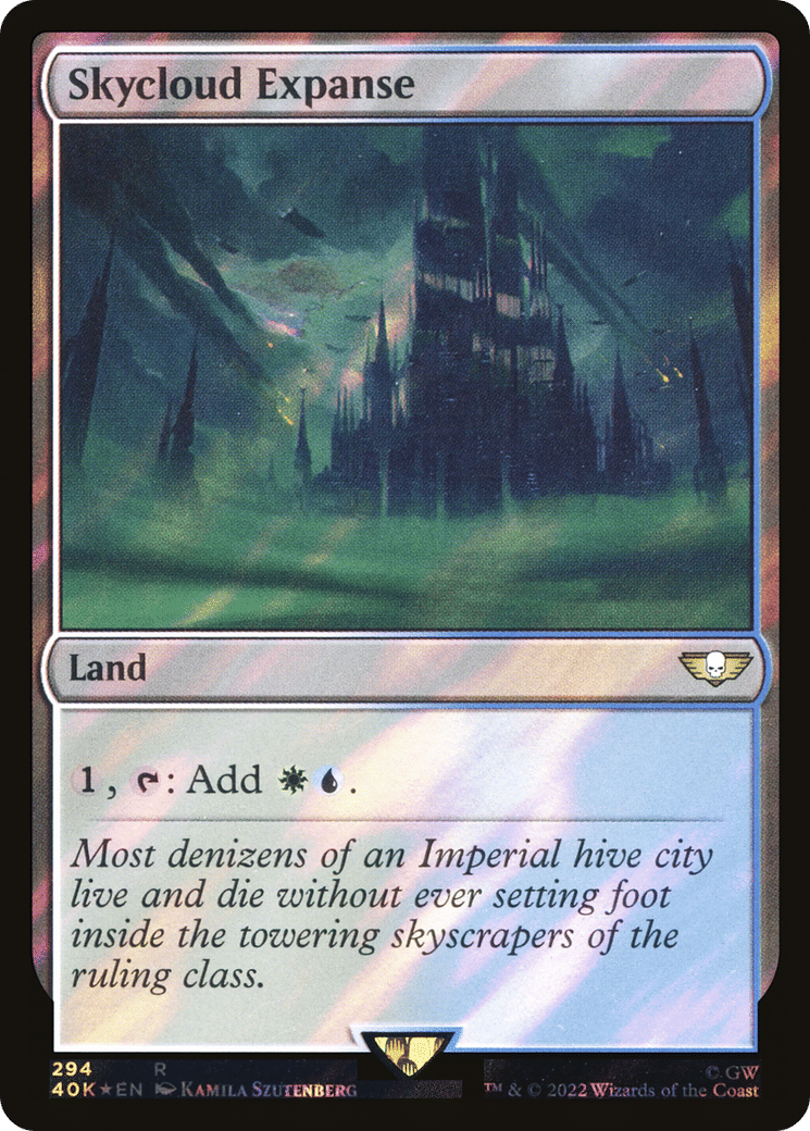 Skycloud Expanse — Warhammer 40,000 Commander — Magic: The Gathering
