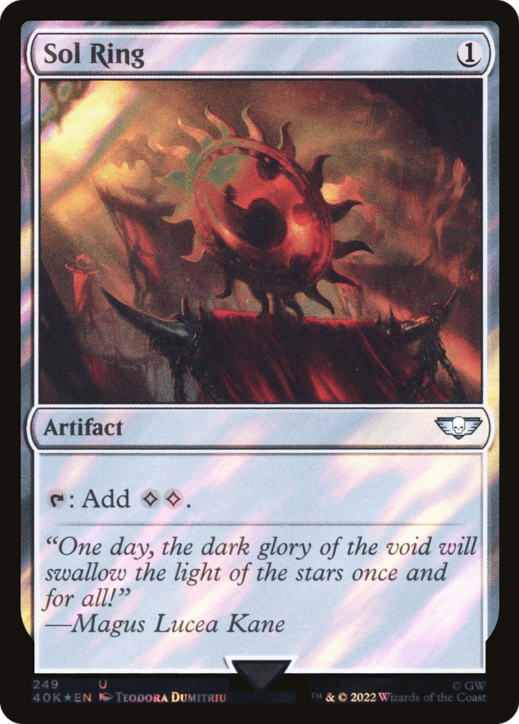 Sol Ring — Warhammer 40,000 Commander — Magic: The Gathering