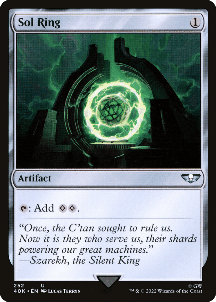 Anneau solaire — Warhammer 40,000 Commander — Magic: The Gathering