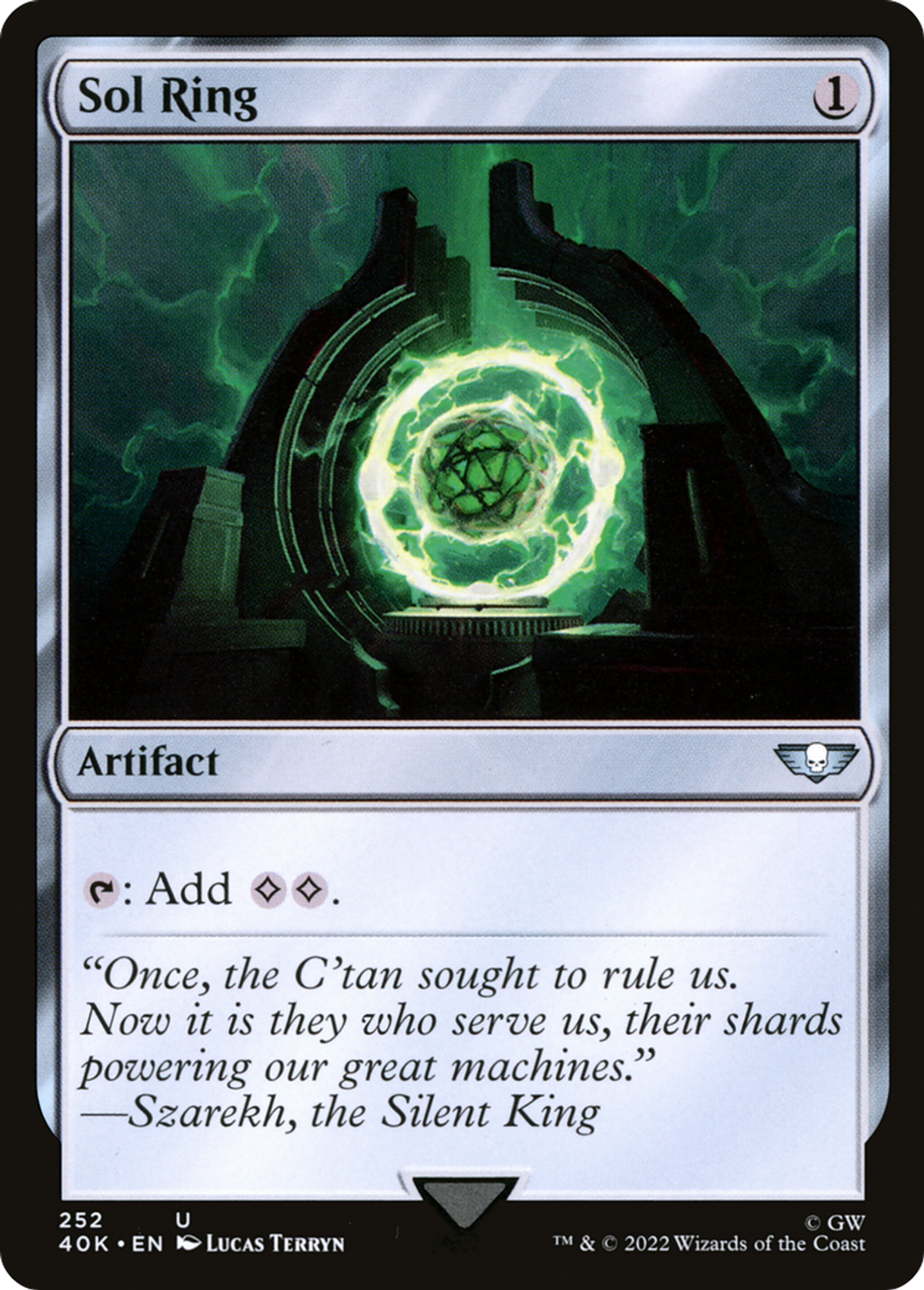 Anneau solaire — Warhammer 40,000 Commander — Magic: The Gathering