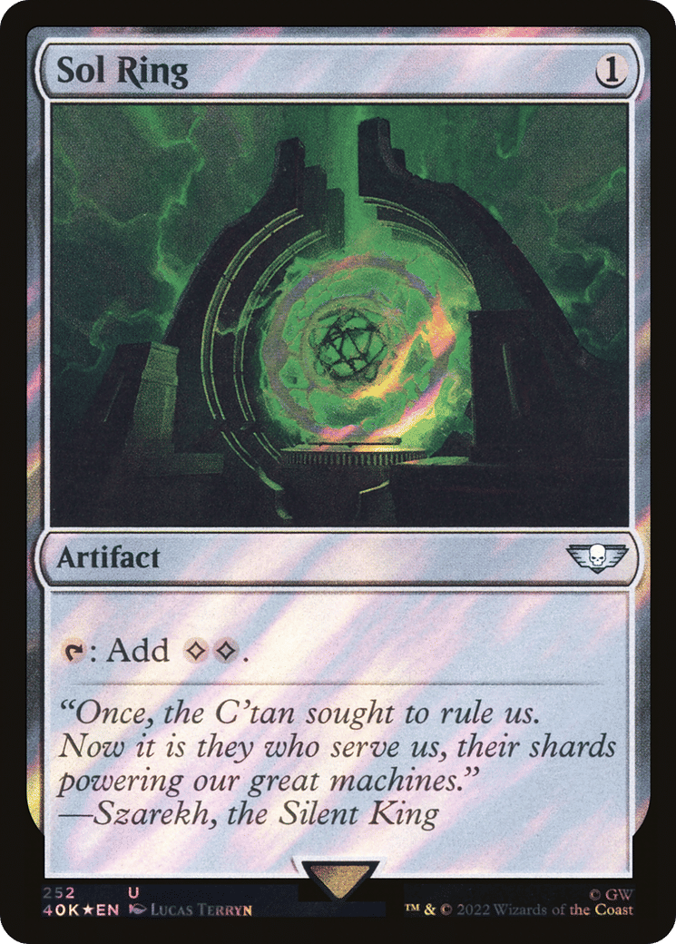 Sol Ring — Warhammer 40,000 Commander — Magic: The Gathering