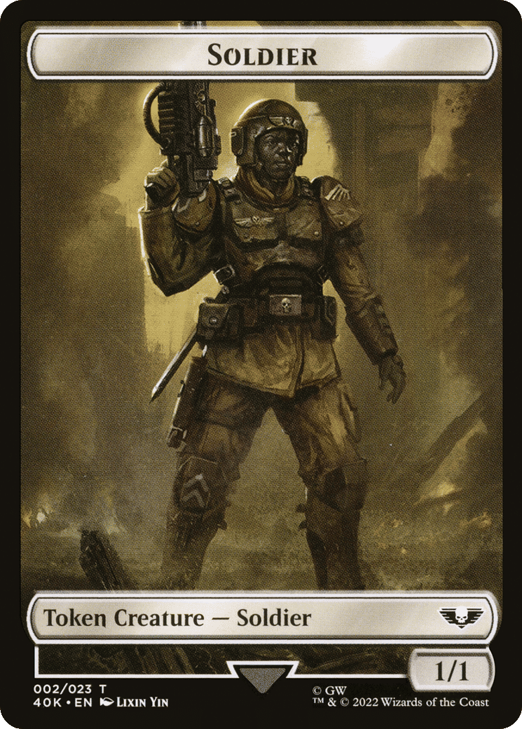 Soldier — Warhammer 40,000 Commander — Magic: The Gathering