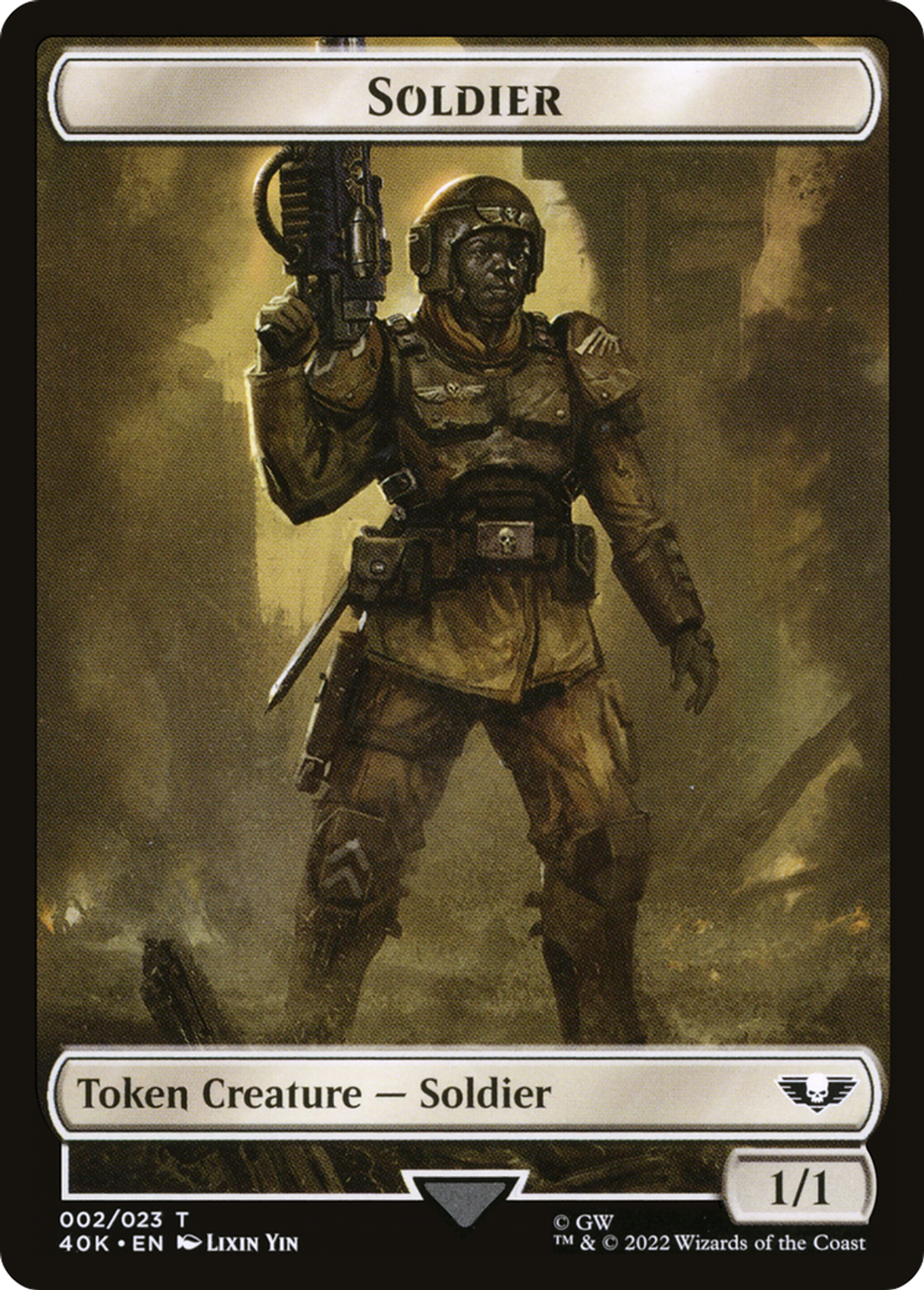 Soldier — Warhammer 40,000 Commander — Magic: The Gathering