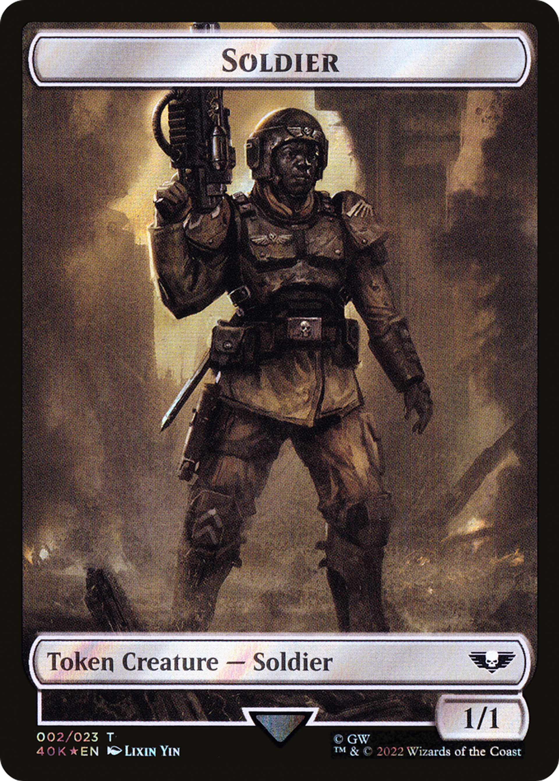 Soldier — Warhammer 40,000 Commander — Magic: The Gathering
