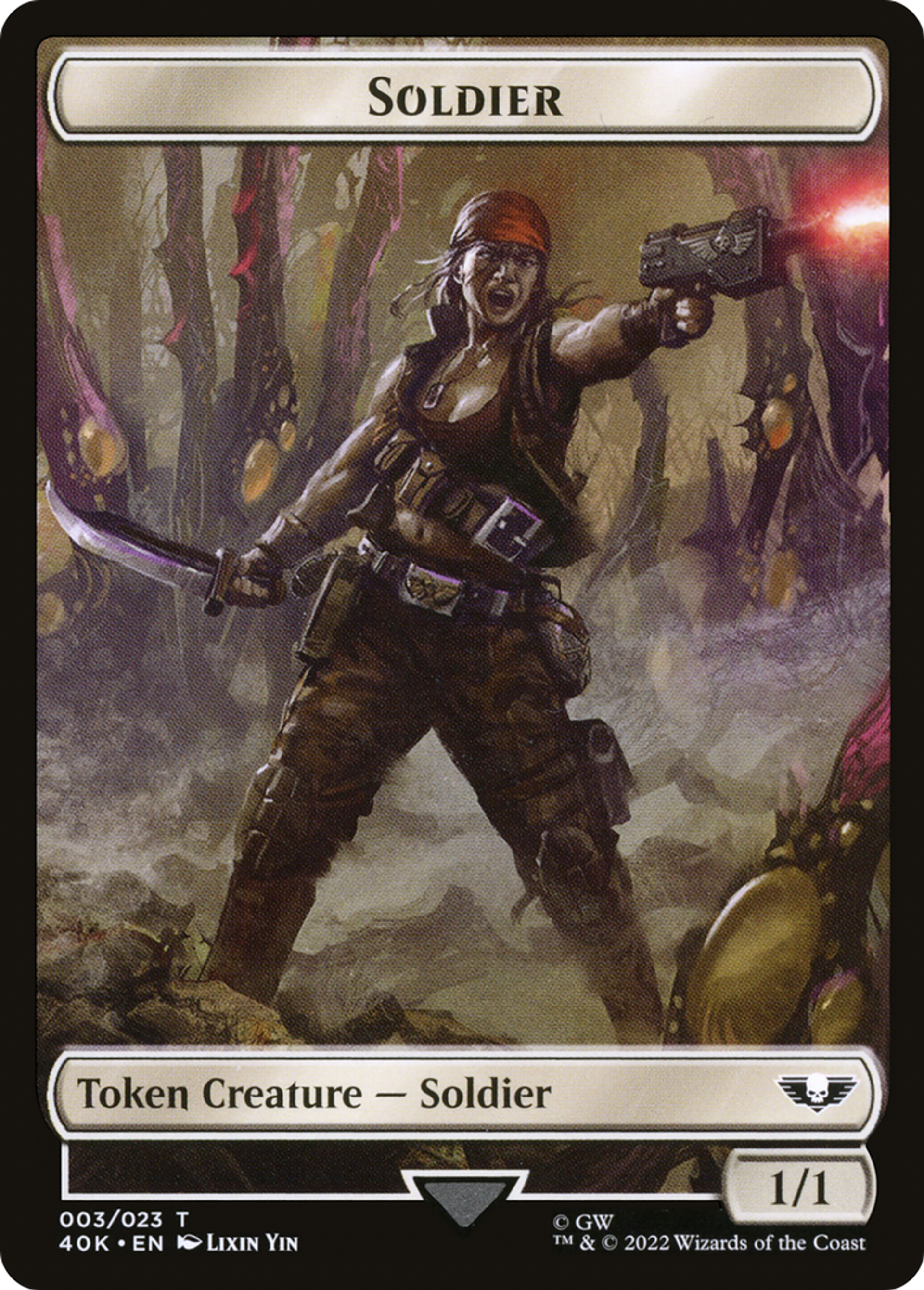 Soldier — Warhammer 40,000 Commander — Magic: The Gathering