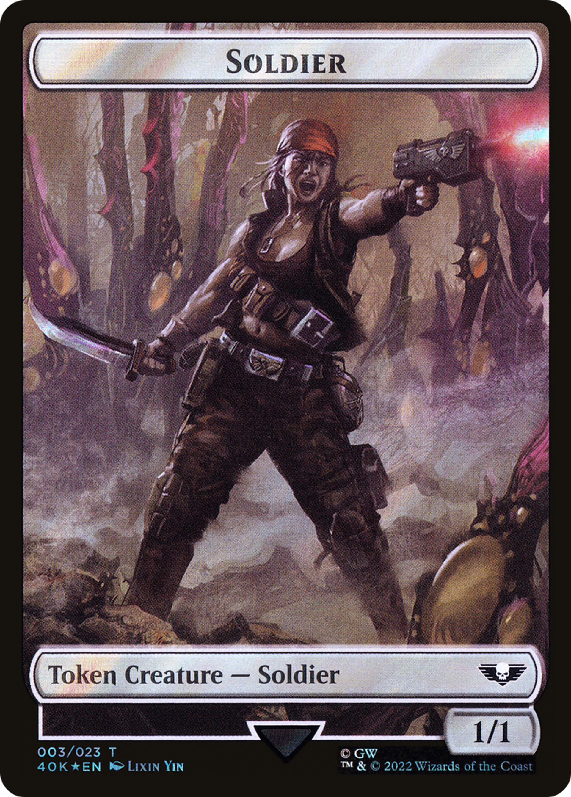 Soldier — Warhammer 40,000 Commander — Magic: The Gathering