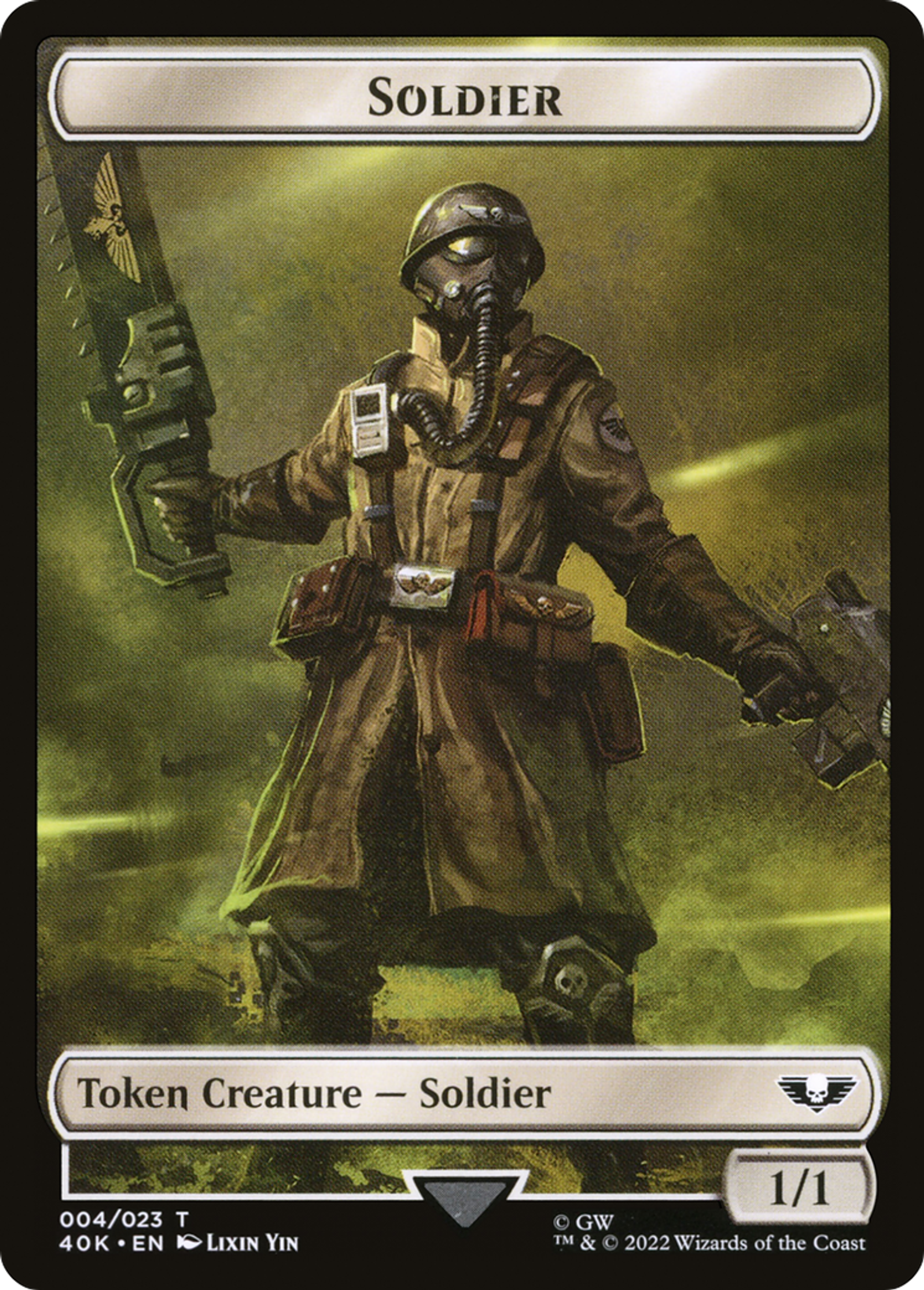 Soldier — Warhammer 40,000 Commander — Magic: The Gathering