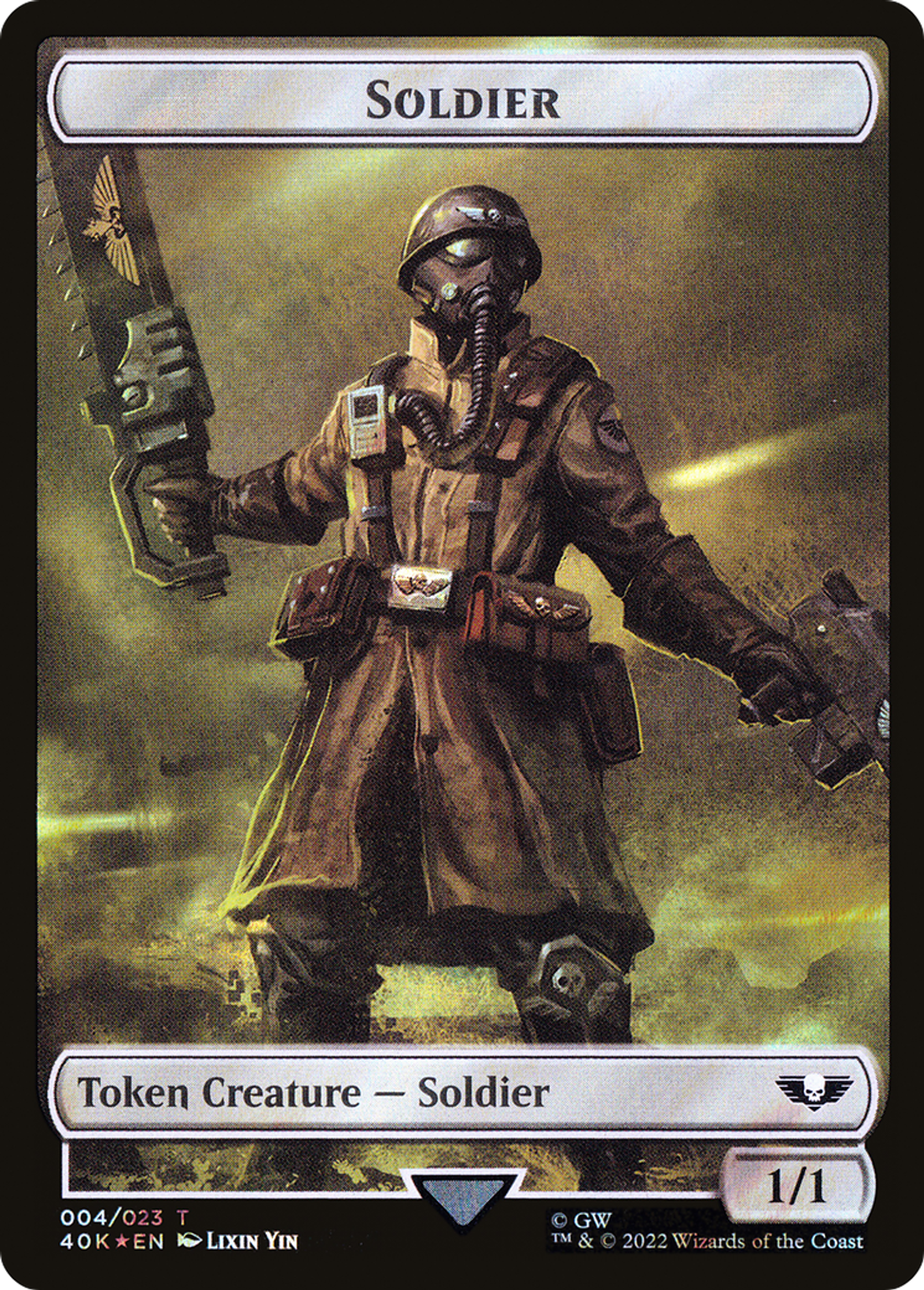 Soldier — Warhammer 40,000 Commander — Magic: The Gathering