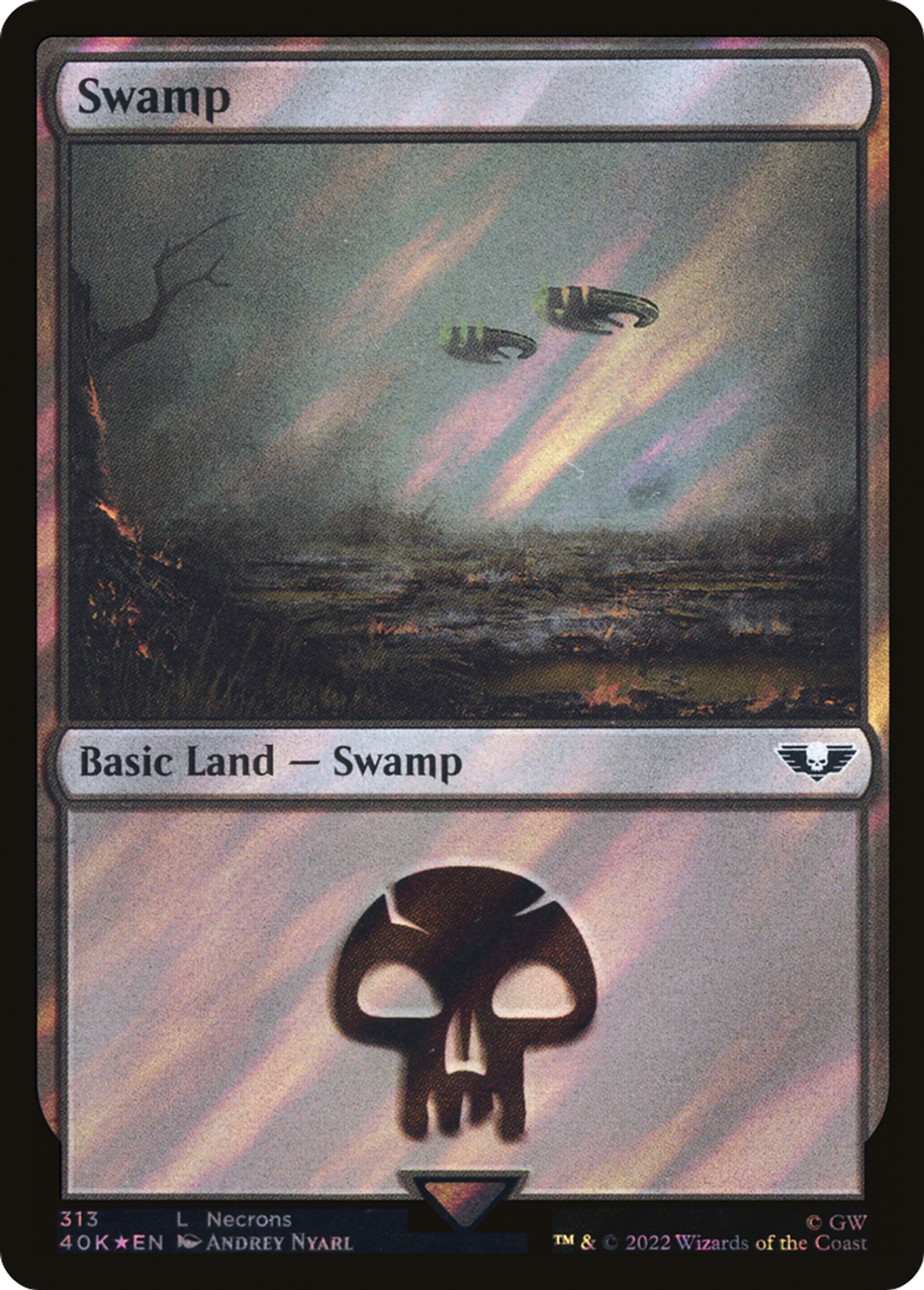 Swamp — Warhammer 40,000 Commander — Magic: The Gathering