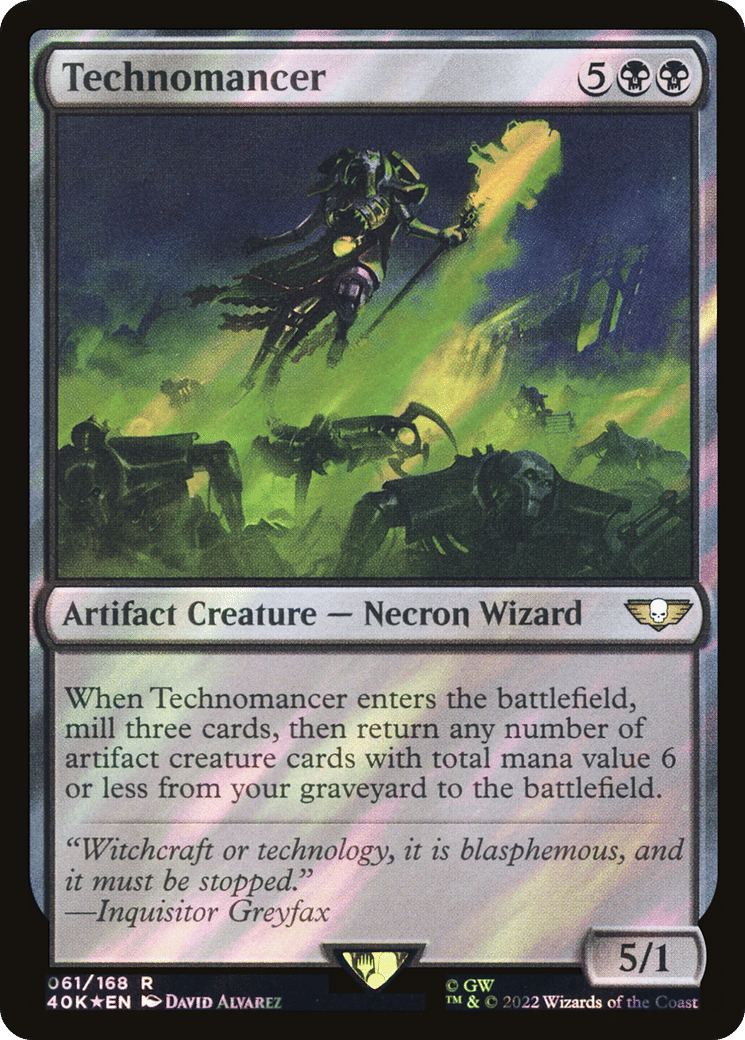 Technomancer — Warhammer 40,000 Commander — Magic: The Gathering