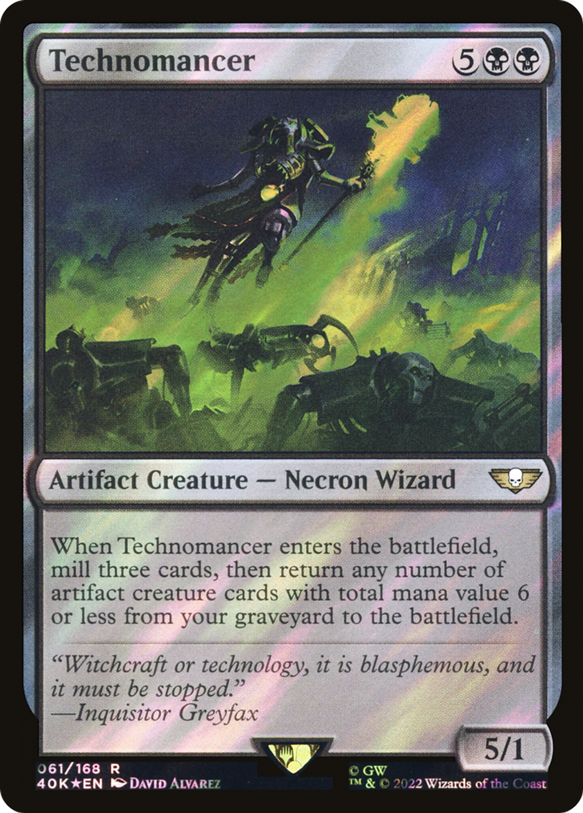 Technomancer — Warhammer 40,000 Commander — Magic: The Gathering