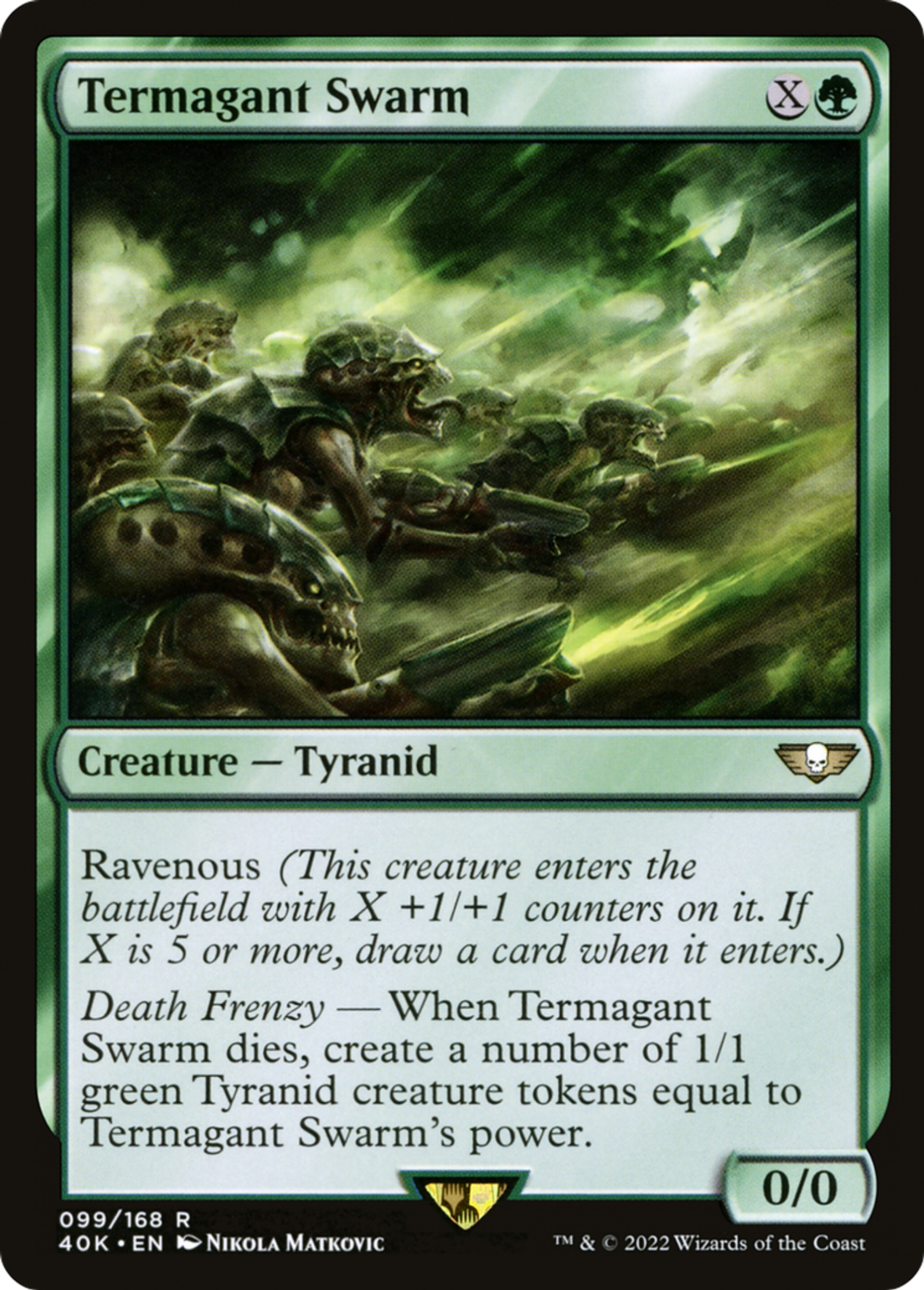 Termagant Swarm — Warhammer 40,000 Commander — Magic: The Gathering