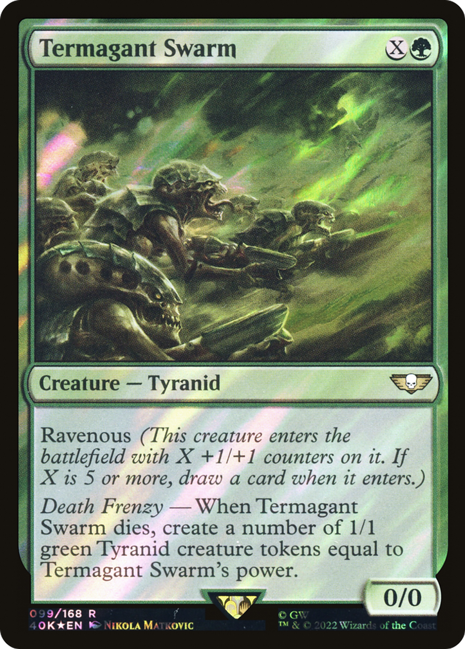 Termagant Swarm — Warhammer 40,000 Commander — Magic: The Gathering