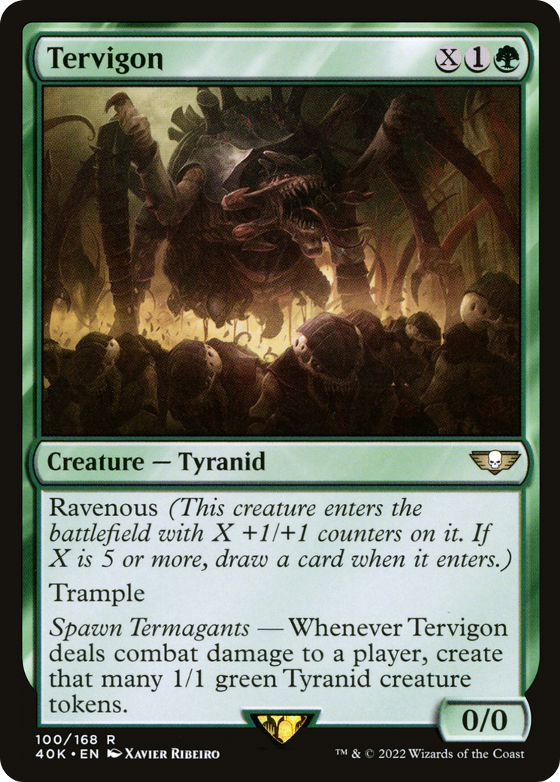 Tervigon — Warhammer 40,000 Commander — Magic: The Gathering